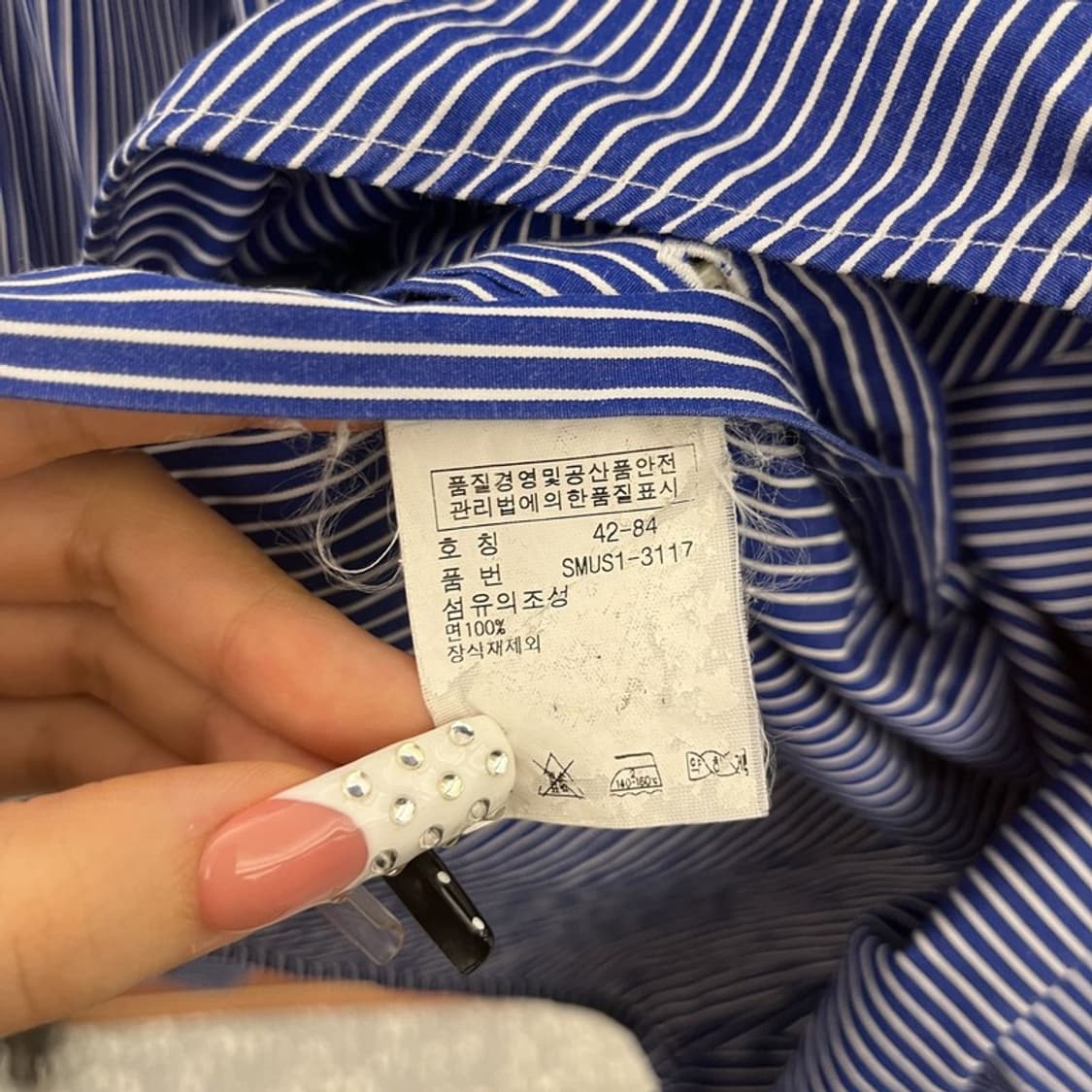 폴로 랄프로렌 모던 캐주얼 커스텀핏 드레스 셔츠 100 C10065 상품이미지6