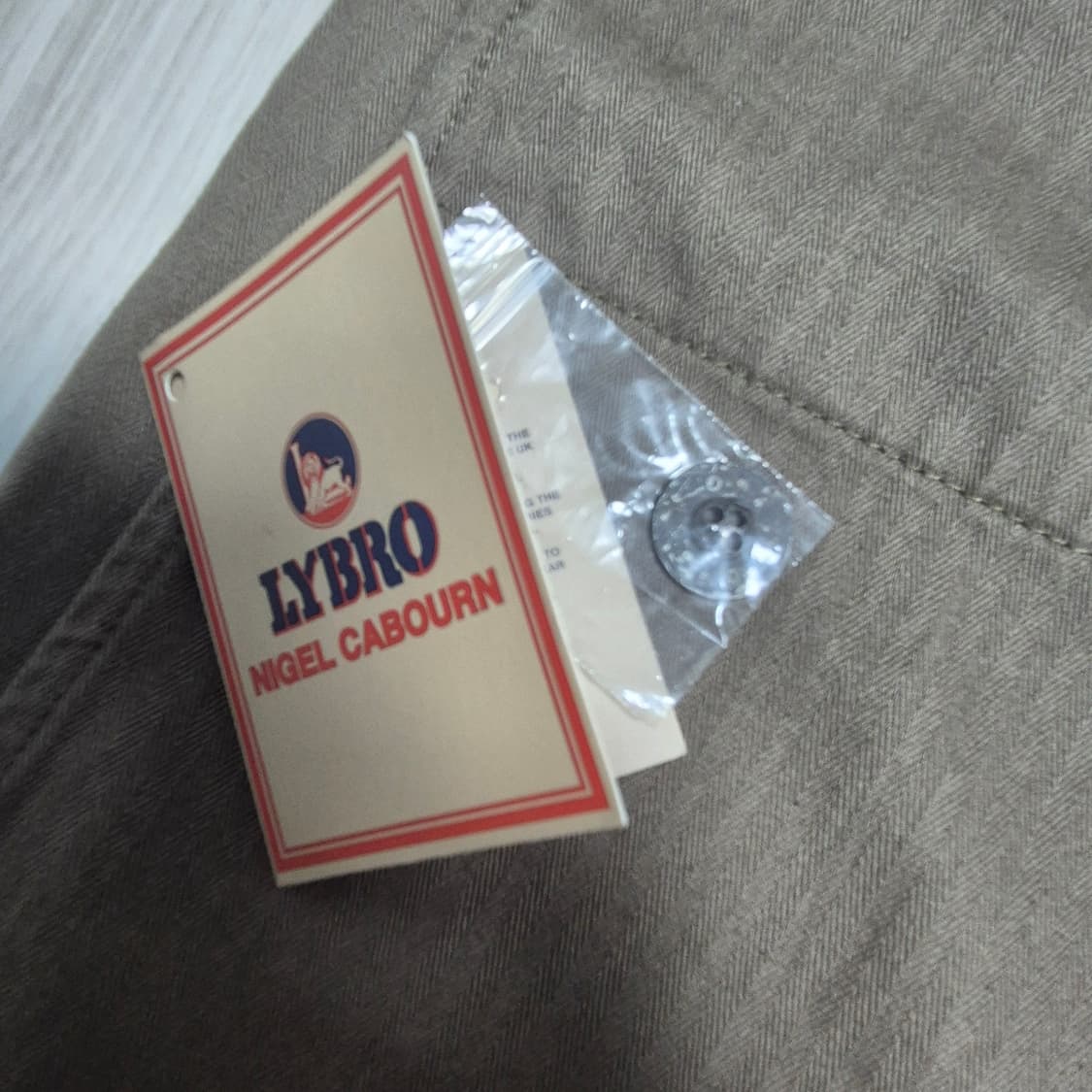 나이젤카본 초어팬츠 올리브 32size 상품이미지3