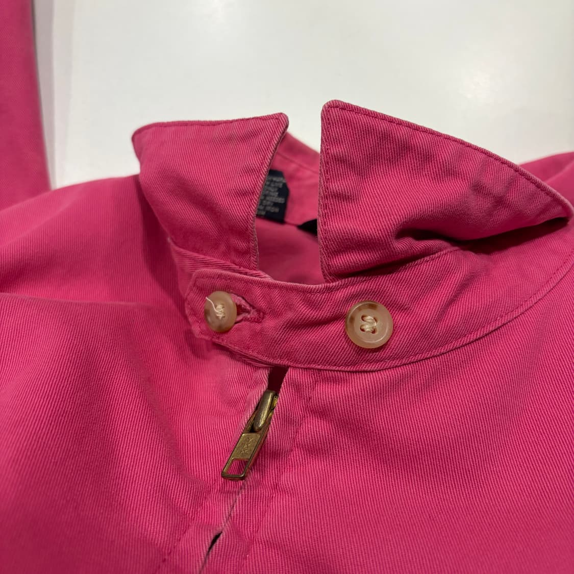 [S] 폴로 랄프로렌 USA 핑크색 면 자켓 블루종 C351 상품이미지8