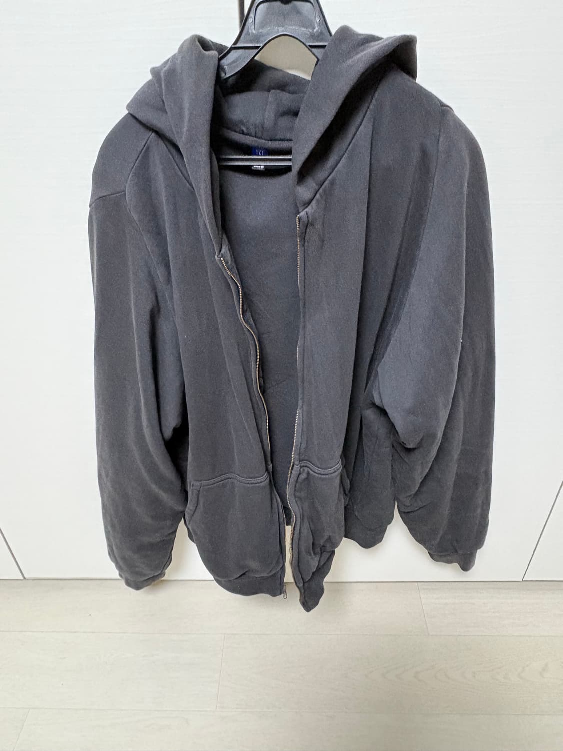 이지 yzy 후드집업 블랙 L 상품이미지2