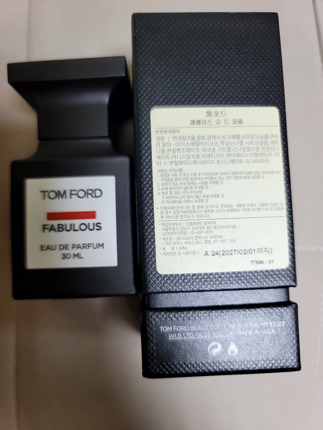 (국문택) 톰포드 Fabulous 패뷸러스 30ml 오드퍼퓸 상품이미지1