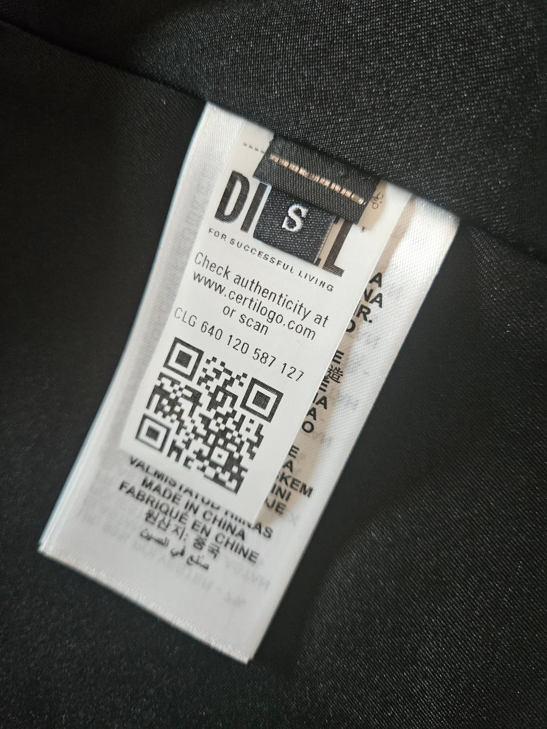 [새제품] 디젤 G-Ritas 블랙 봄버 자켓 상품이미지6