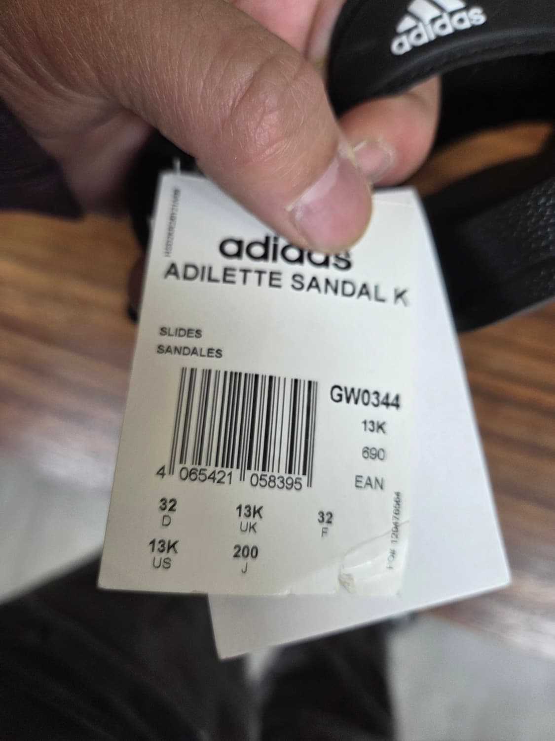 아디다스 키즈 주니어 아딜렛 샌들 200 상품이미지5