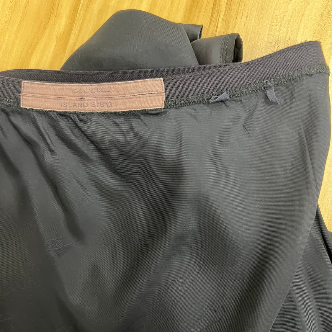 릭오웬스 island 13ss 사루엘 세틴 팬츠 상품이미지7