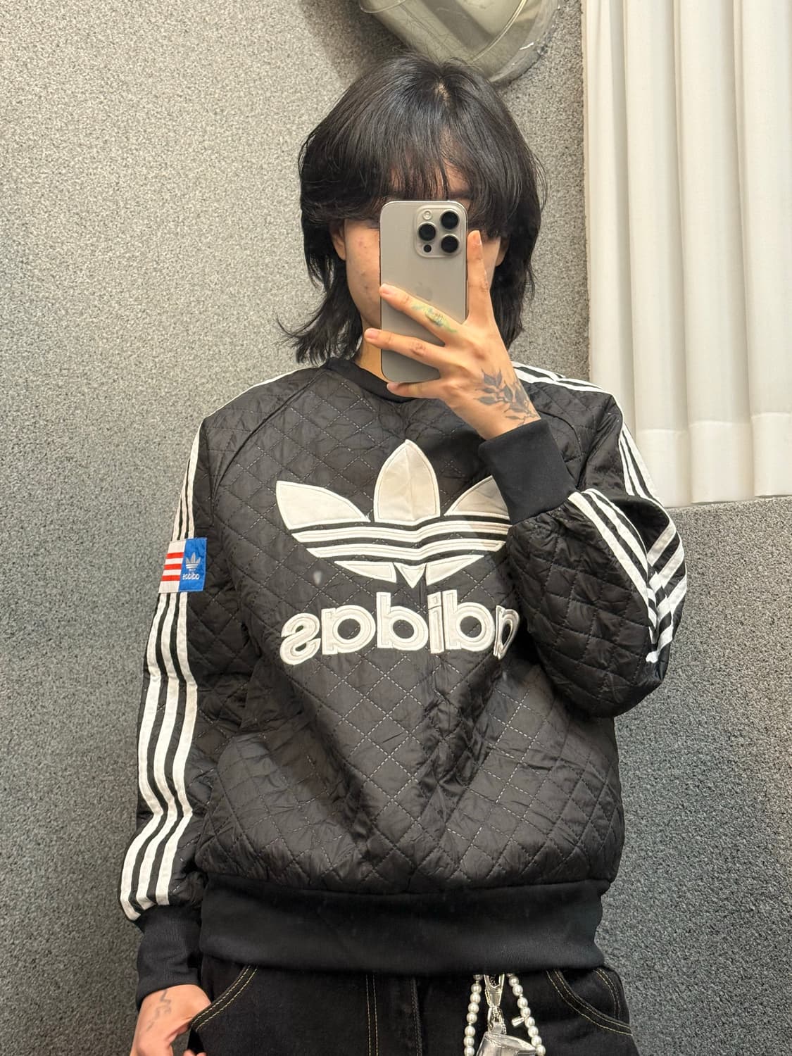 Adidas Quilting Sweatshirt 상품이미지1