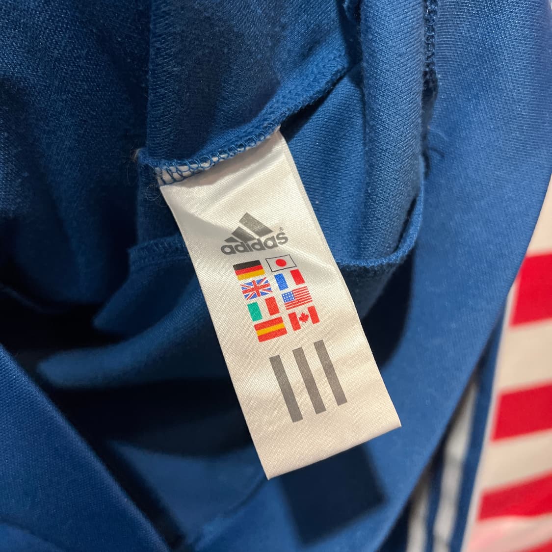 아디다스 파랑 삼선 져지 상품이미지5
