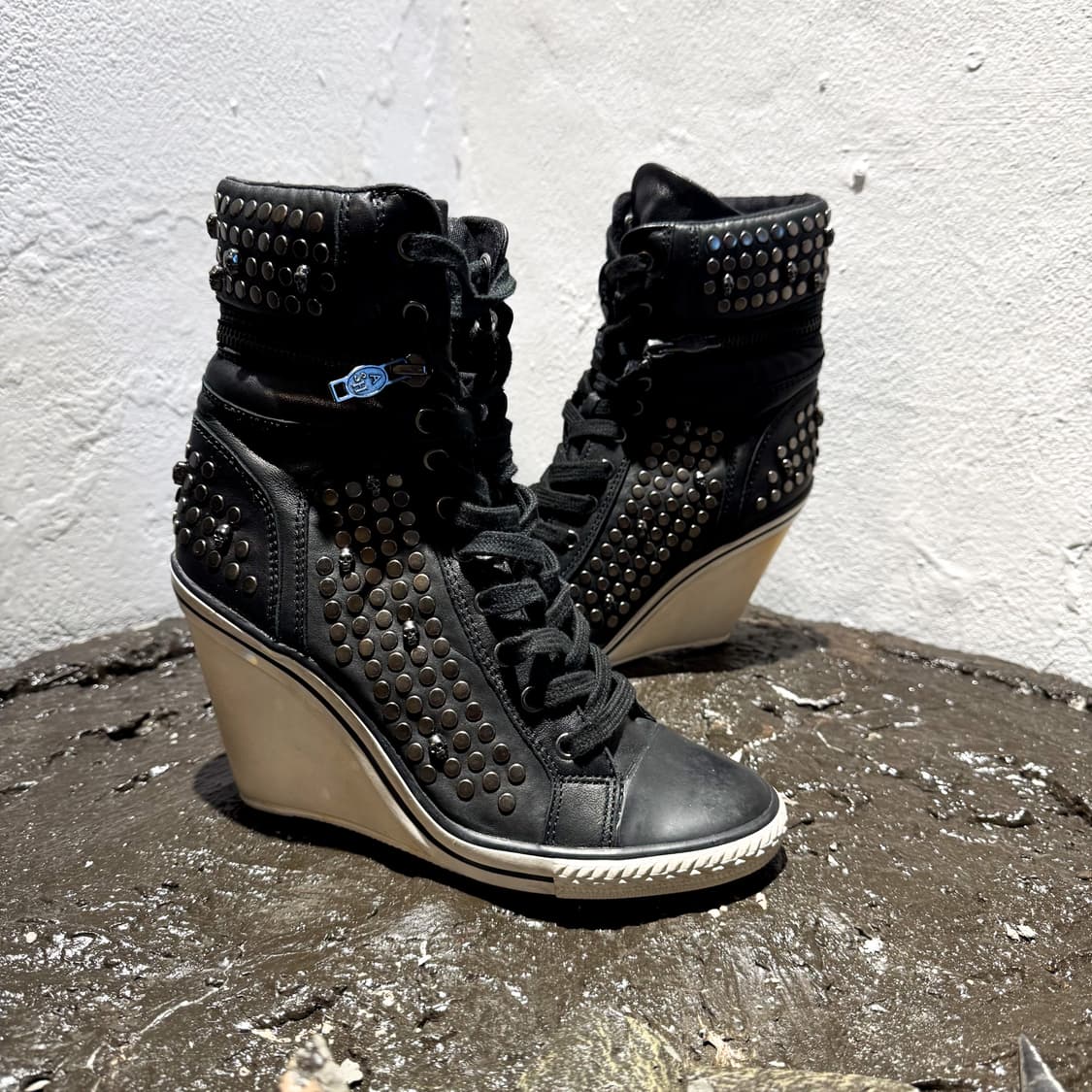 ASH – Studded Wedge Sneakers  상품이미지3