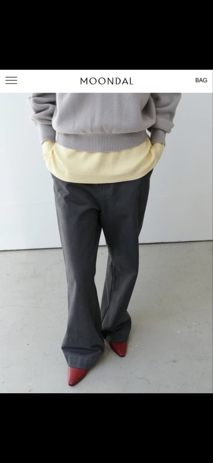 문달 클래식 치노 팬츠 상품이미지3