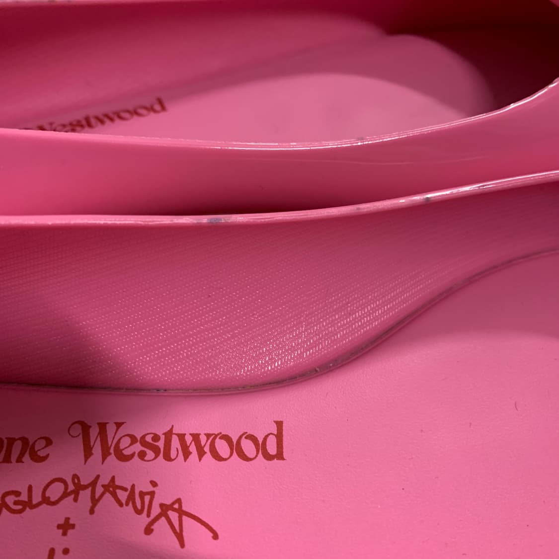 비비안 웨스트우드 X 멜리사 핑크 리본 플랫슈즈 상품이미지8