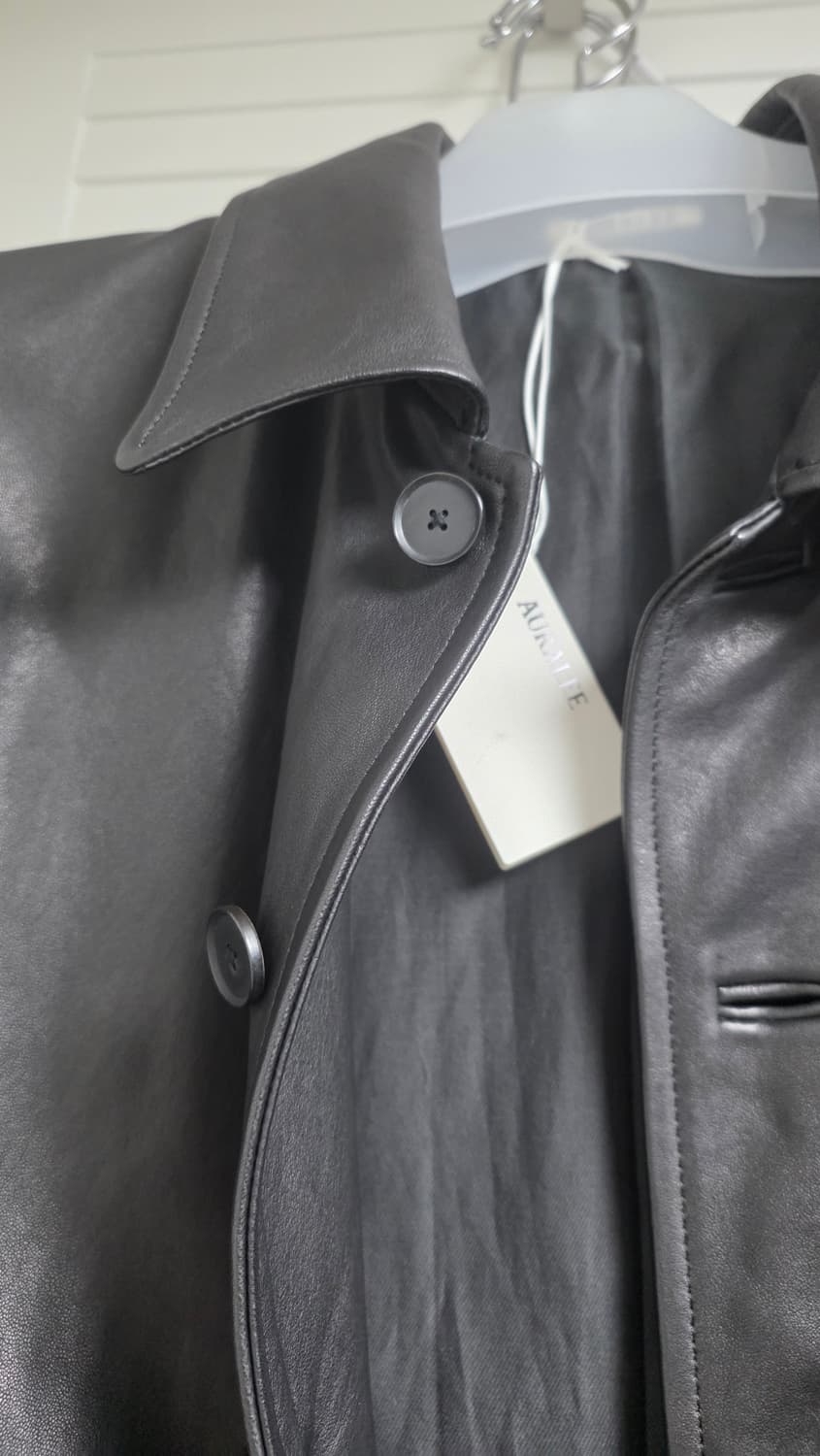 오라리 램 레더 블루종 블랙 4 상품이미지6