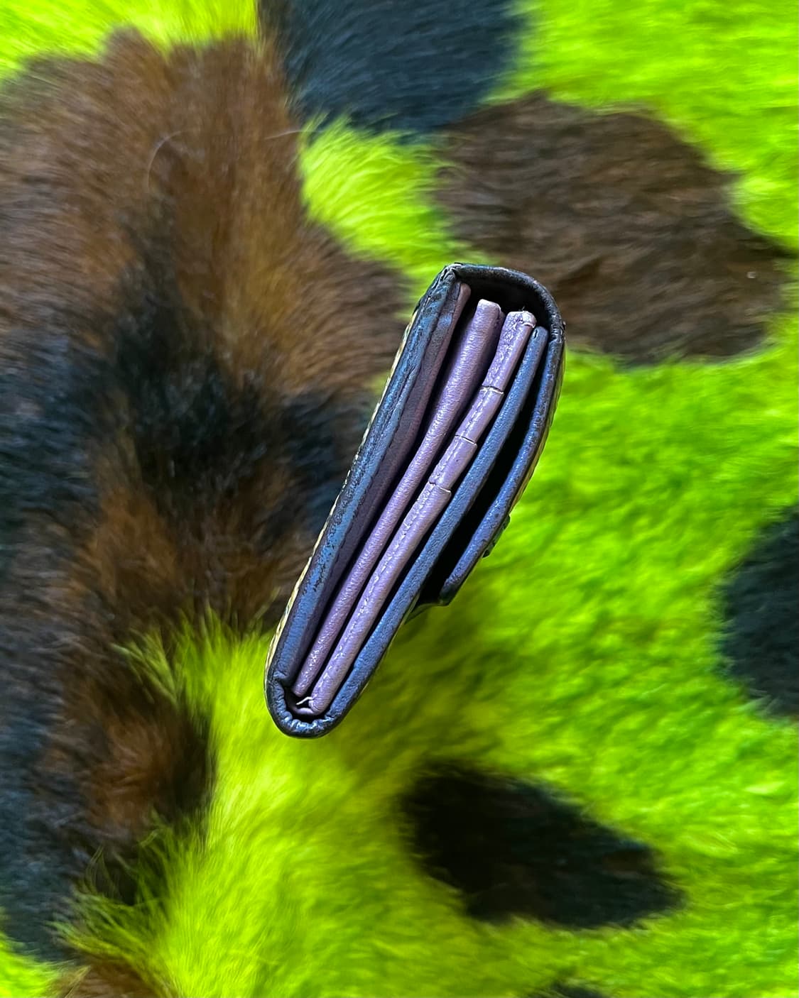 90-00s VIGEVANO Leather Python Wallet 상품이미지4