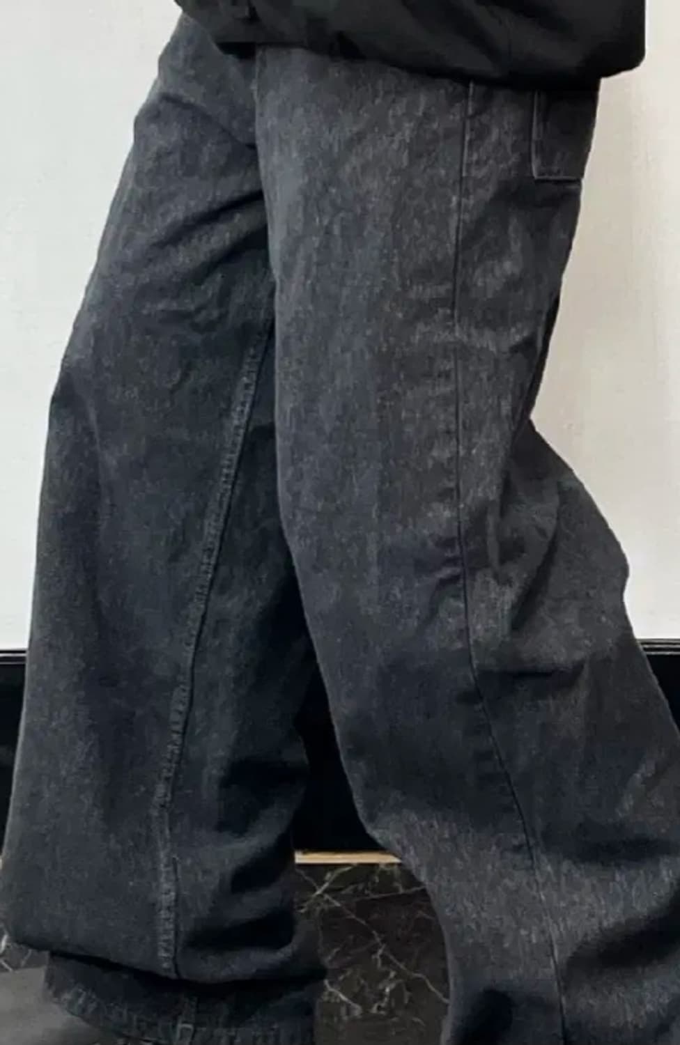 COS 코스 릴렉스드 와이드 레그 핏 데님팬츠 상품이미지3