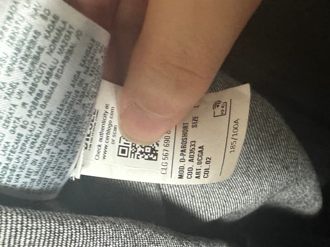 [L]디젤 반팔 데님셔츠 상품이미지3