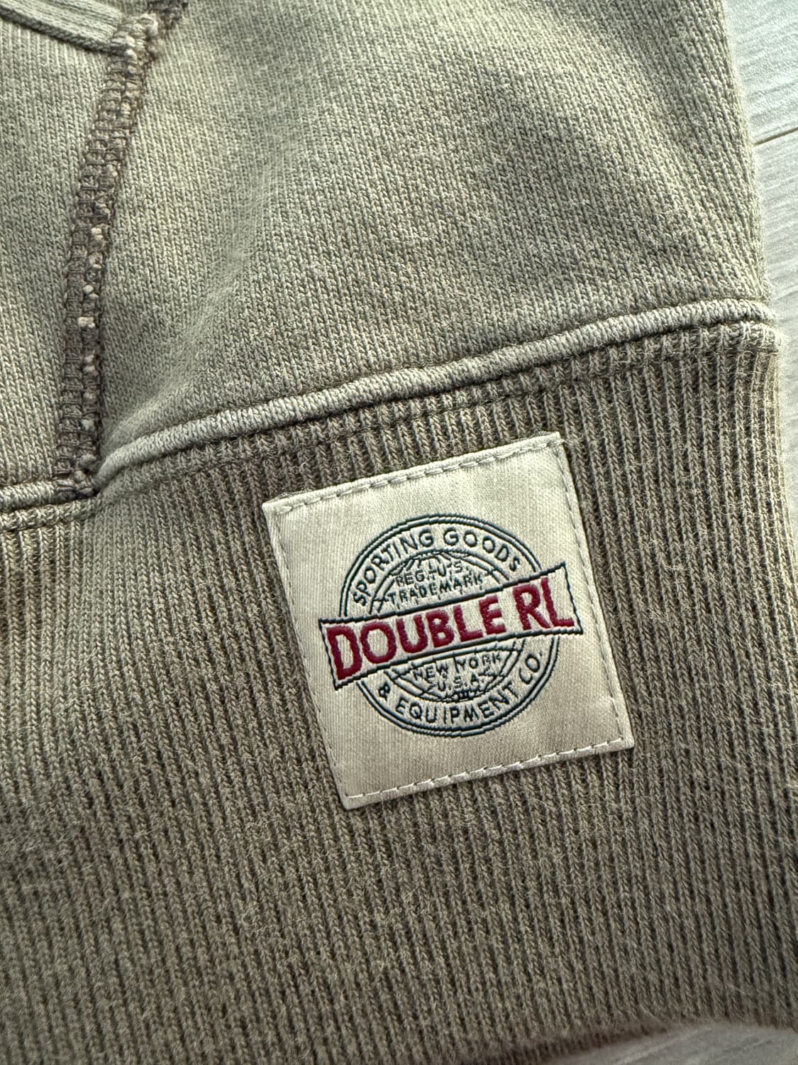 더블알엘 후드집업 카키 xl 상품이미지5