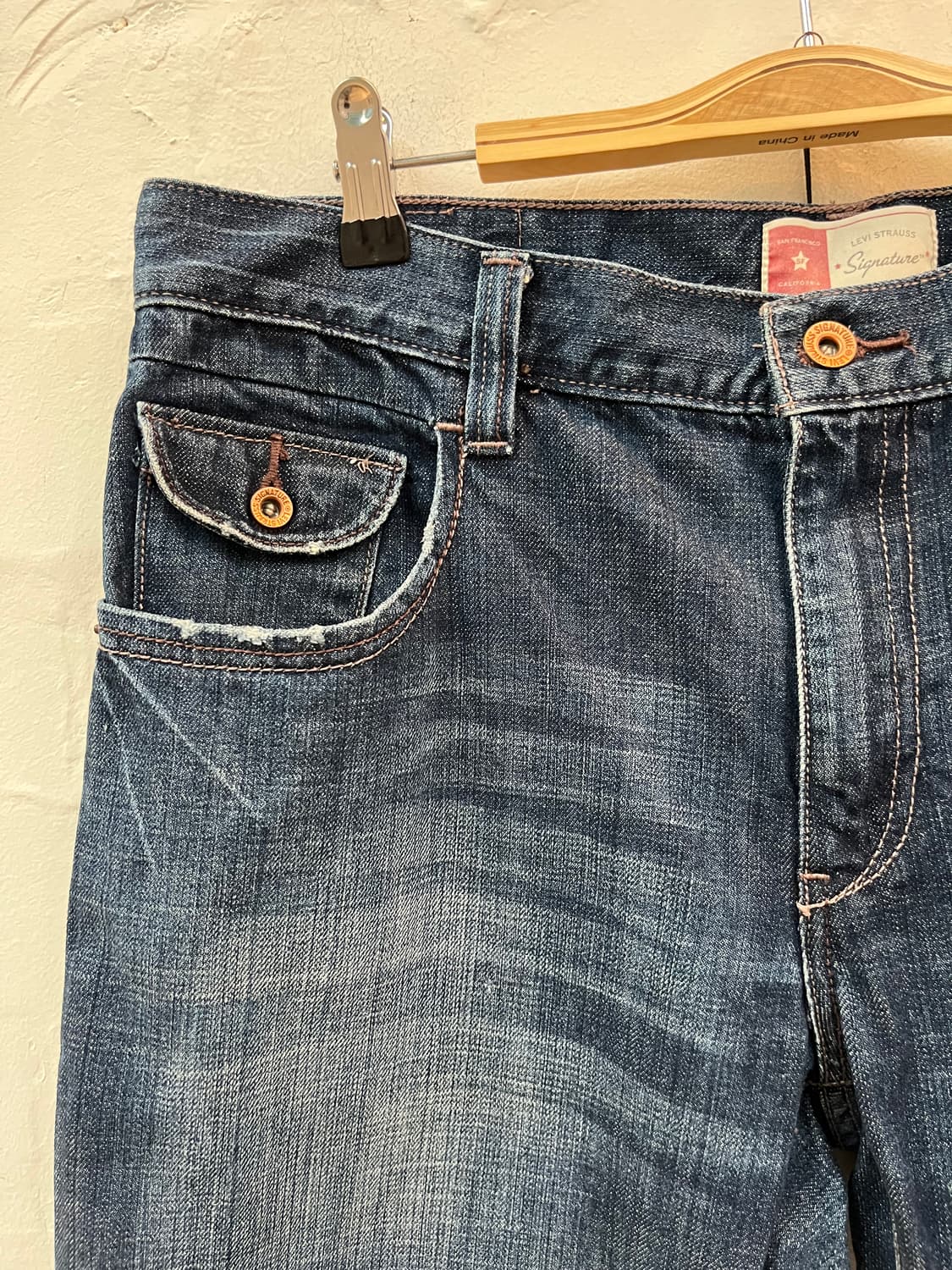 Levis 시그니처 데님 트라우저 W35 상품이미지3