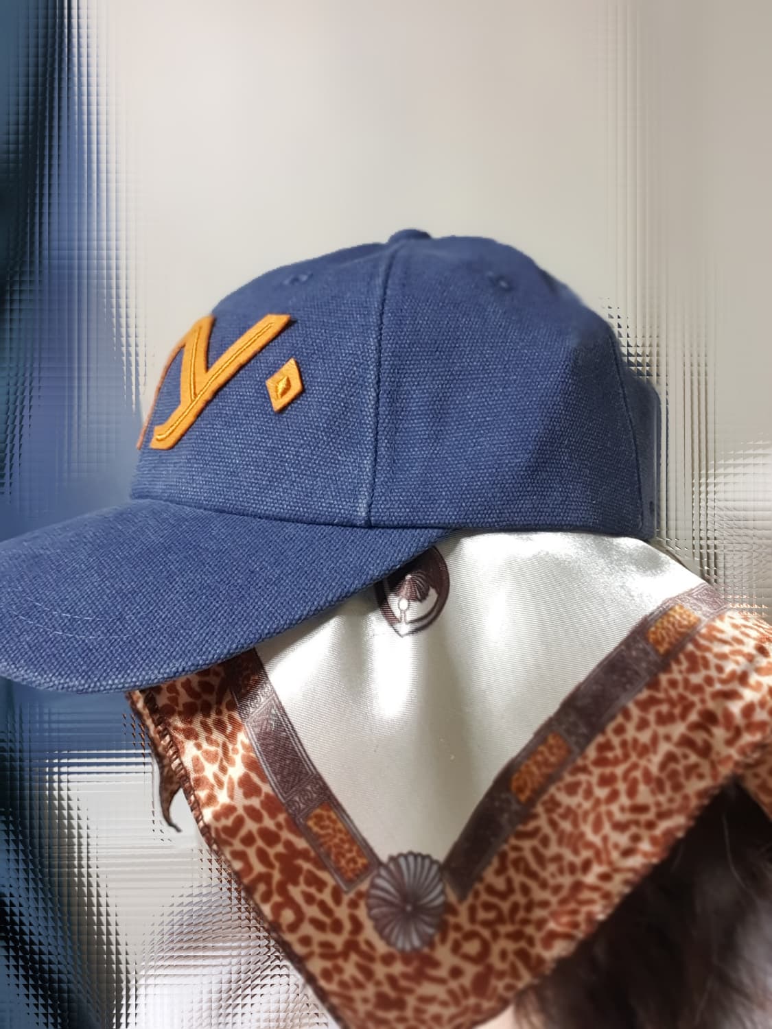 블루 오렌지 오픈와이와이 볼캡 모자   상품이미지10