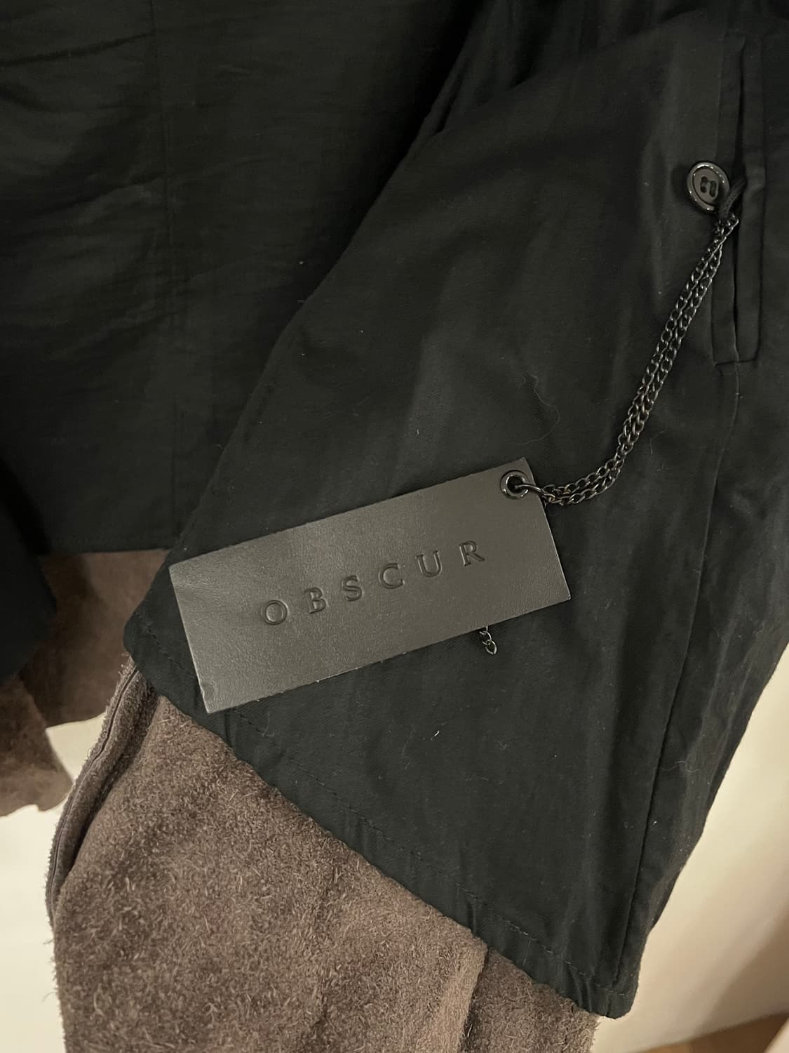 OBSCUR 08 아카이브 후드 레더 자켓 상품이미지3