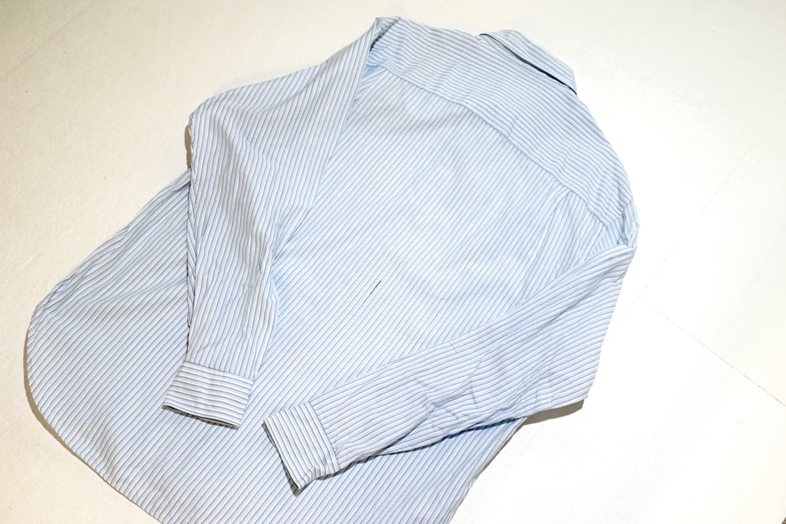 Giorgio Armani stripe snap collar shirts 상품이미지5