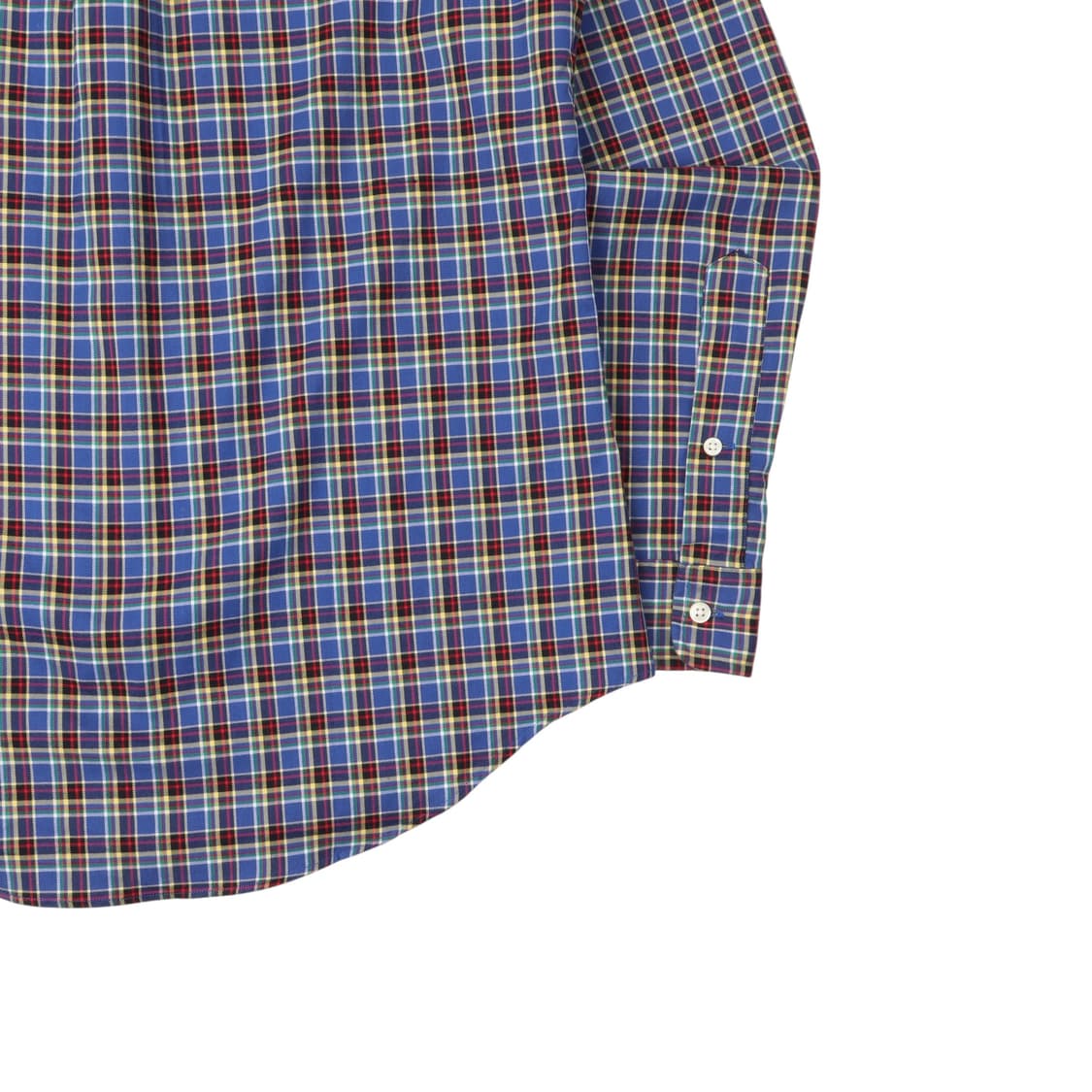 폴로 랄프로렌 블루 멀티 체크 커스텀핏 셔츠 상품이미지7