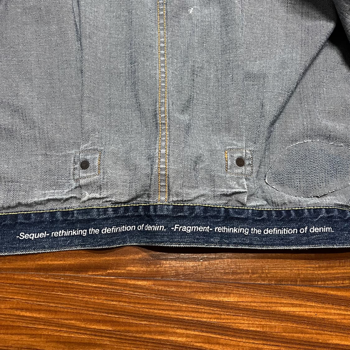 SEQUEL SQ-20AW-JK08 페인트 데님 자켓 상품이미지5