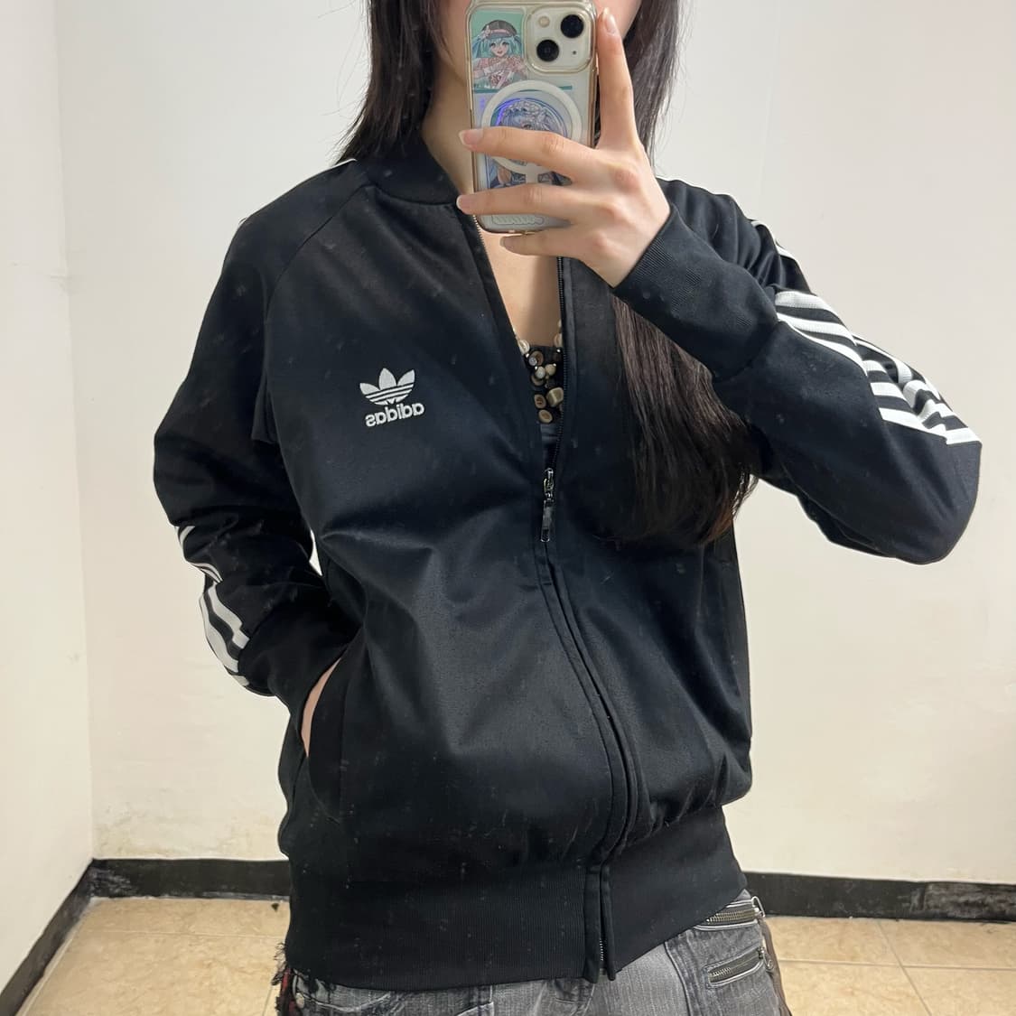 Adidas Superstar black jersey  상품이미지2