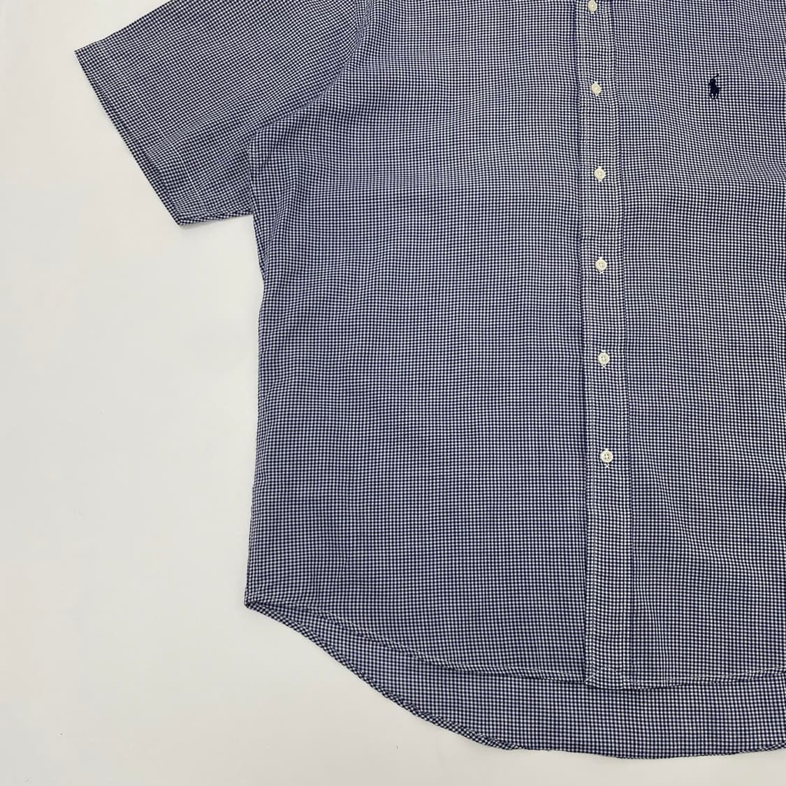 폴로 랄프로렌 체크 반팔 셔츠 상품이미지3