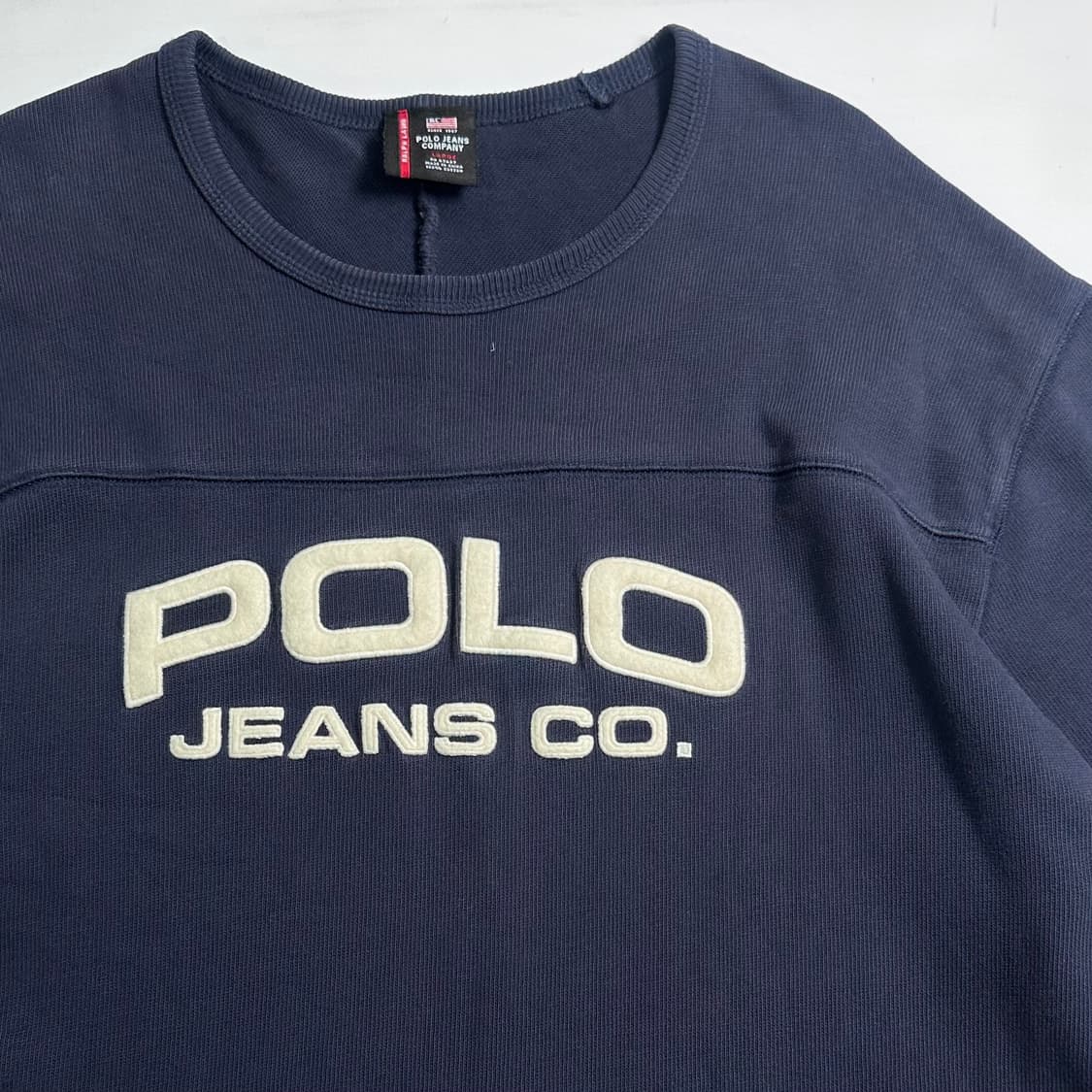 폴로 진스 로고 롱 슬리브  상품이미지4