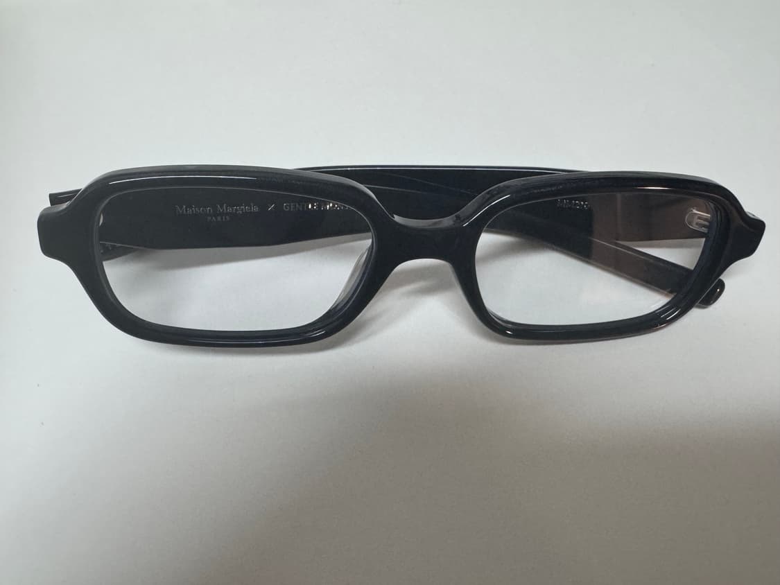젠틀몬스터 메종 마르지엘라 MM210 블랙 클리어 젠몬 안경 상품이미지5