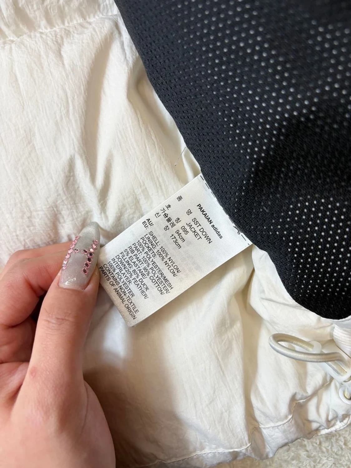 아디다스 패딩 슈퍼스타 숏 덕 다운 패딩 PN6245    상품이미지8