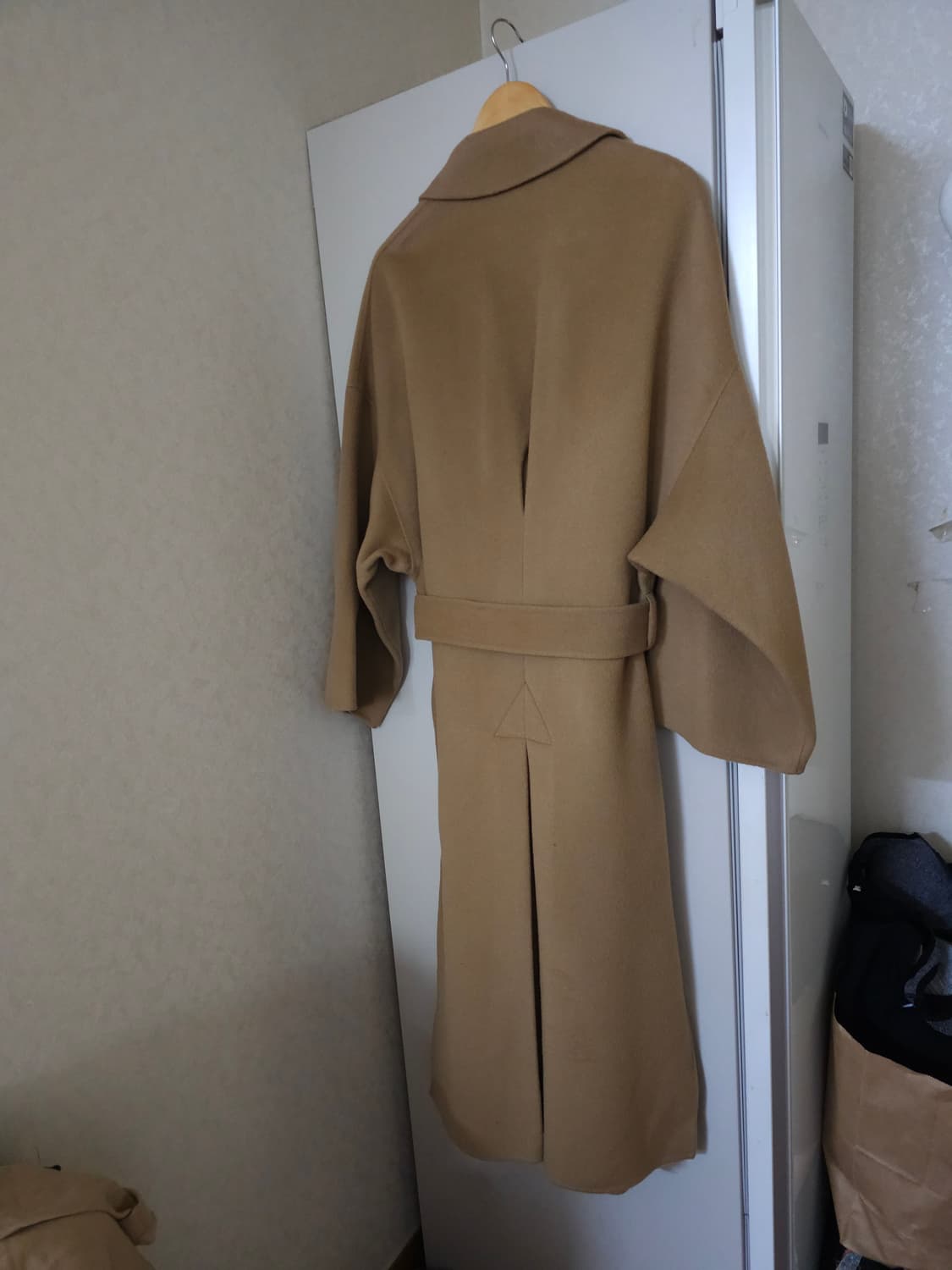 FLAT BASE 캐시미어 핸드메이드코트 상품이미지6