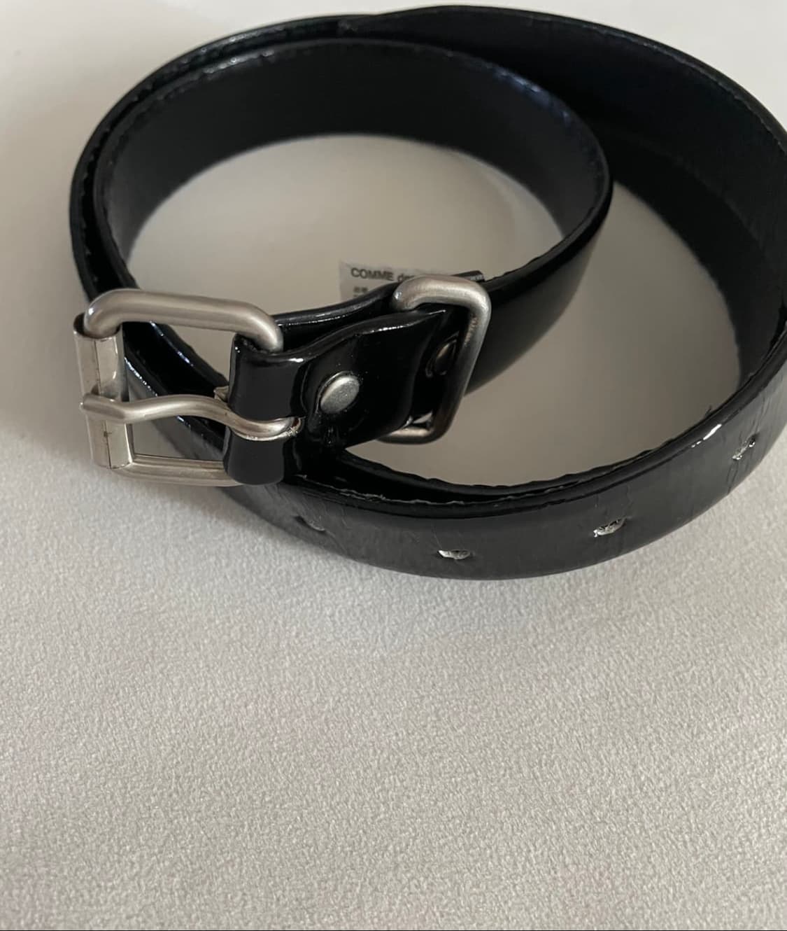 Comme des Garcons glossy belt 상품이미지3