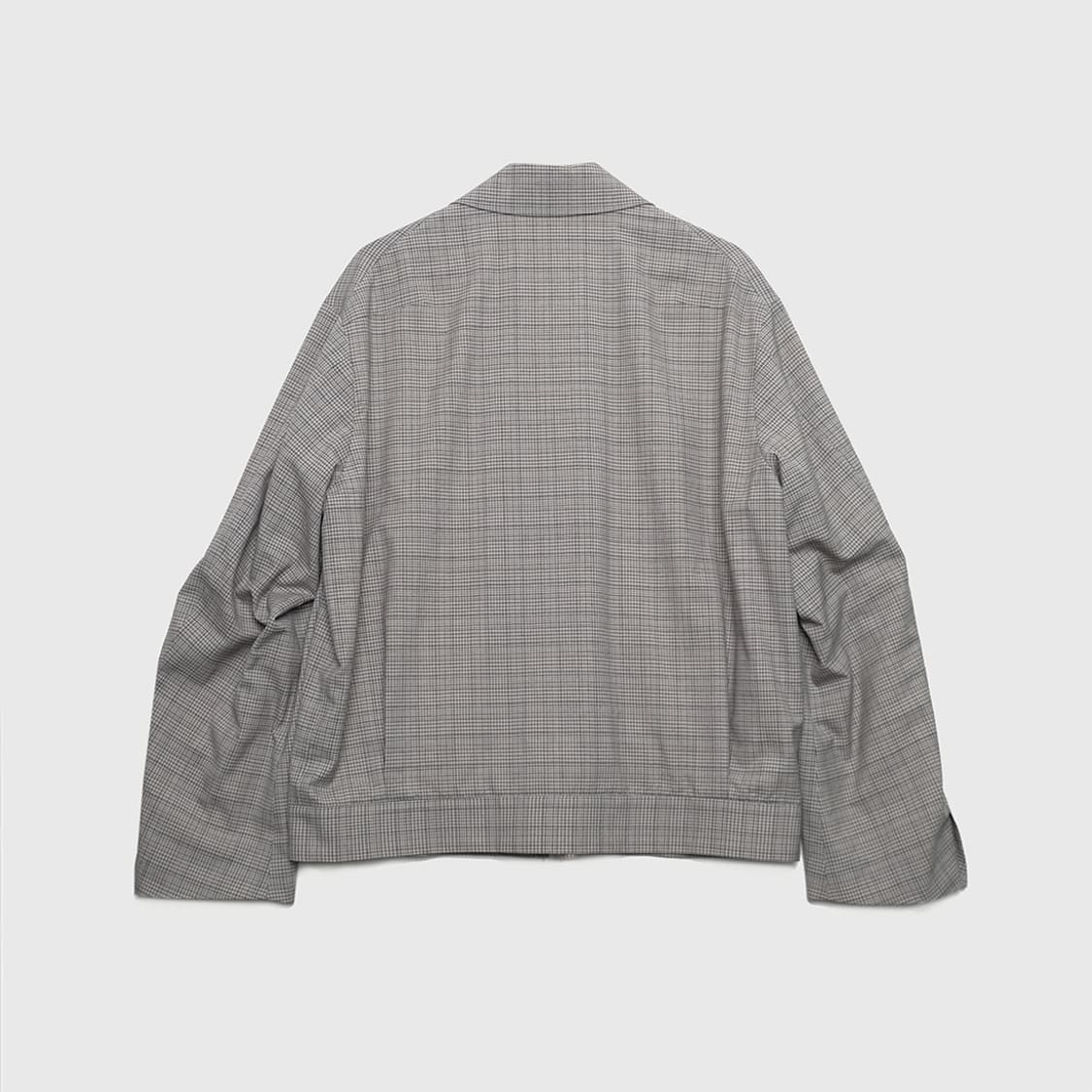 wool tropical zip up blouson 상품이미지8