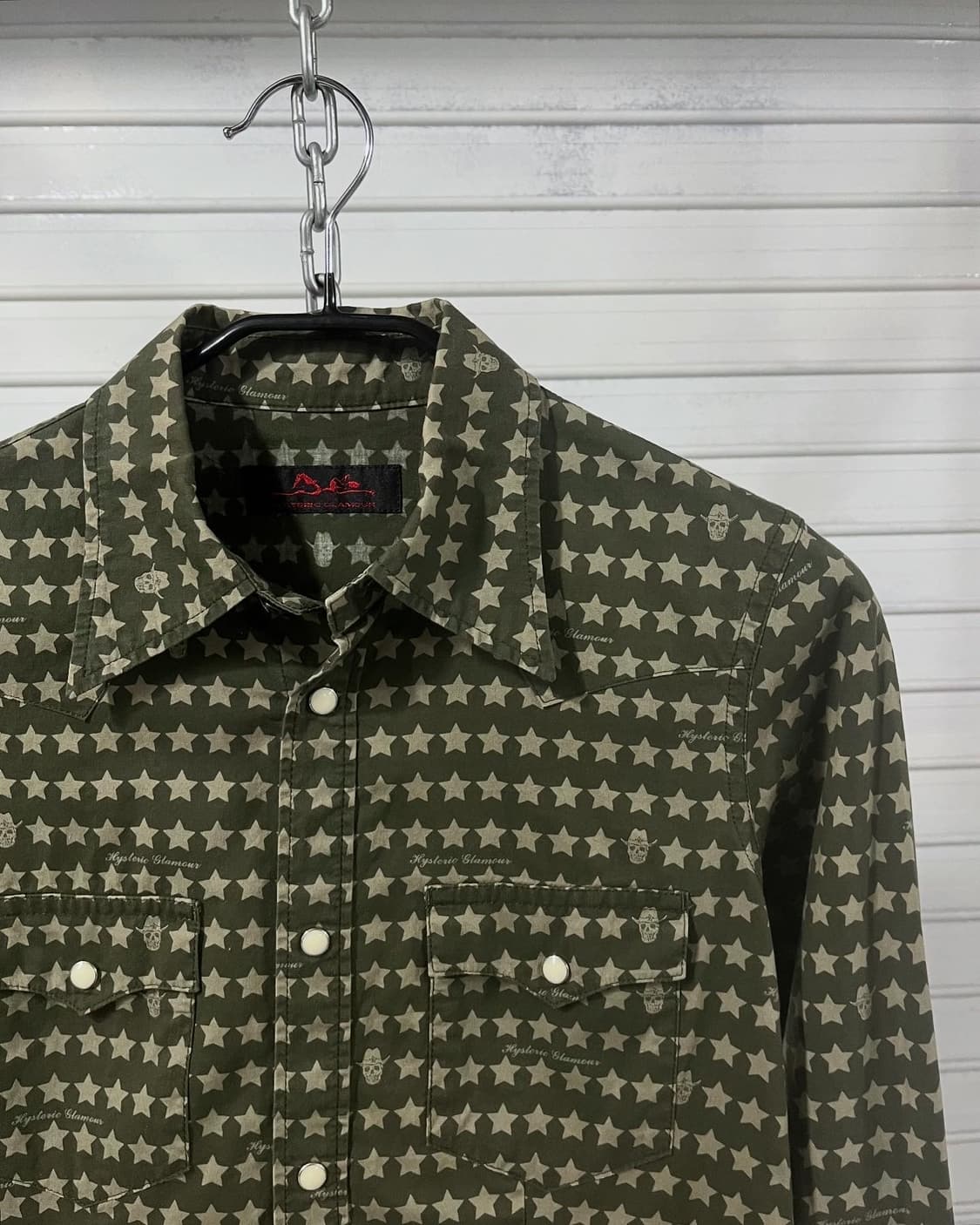 90s Hysteric Glamour ⭐️☠️⭐️ shirt 상품이미지4