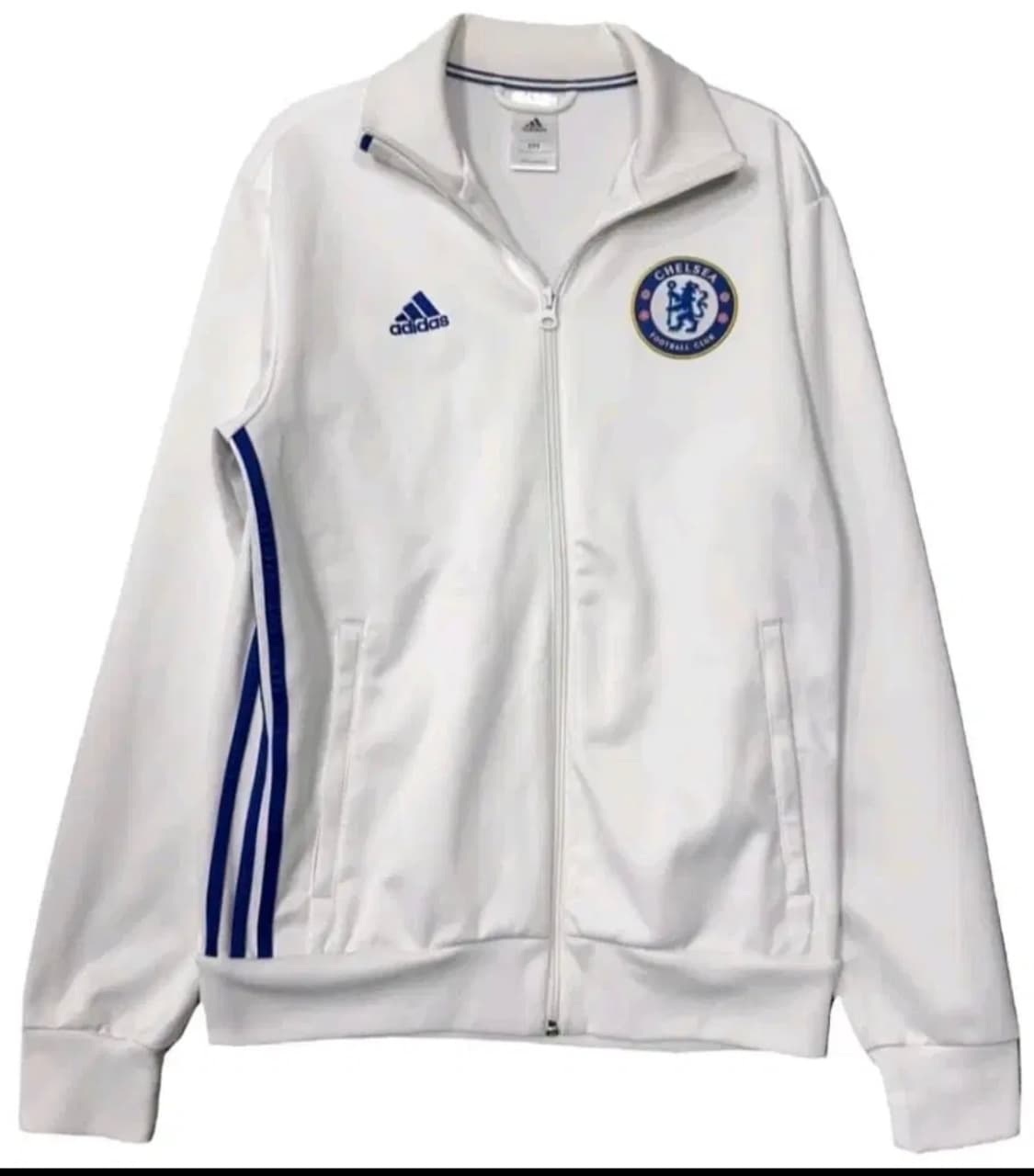 첼시 흰파 아디다스 삼선 트랙탐 상품이미지1