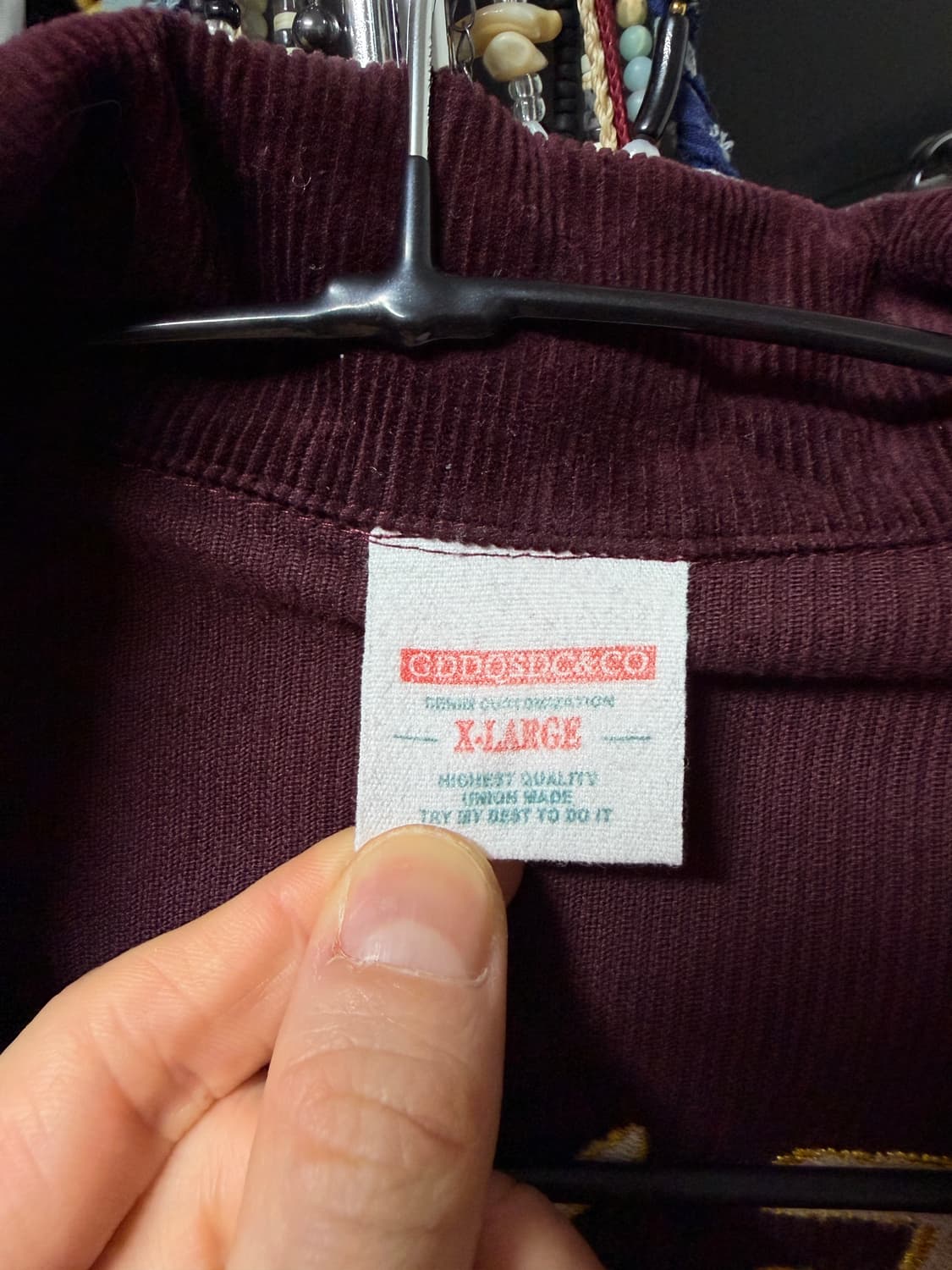 Vintage FFA Texas burgundy Jacket XL 상품이미지4