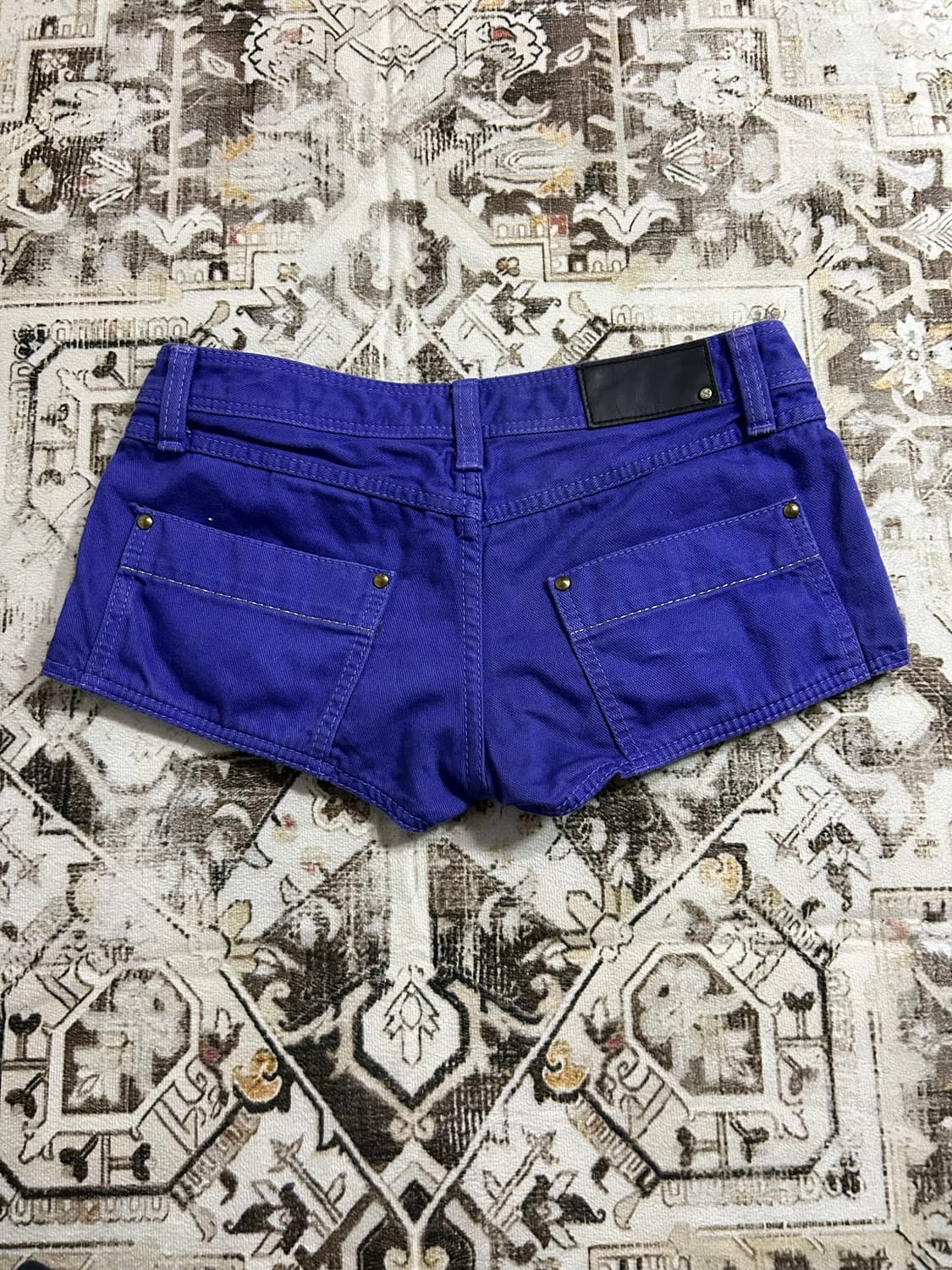 Rienda gal purple hot pants 상품이미지5