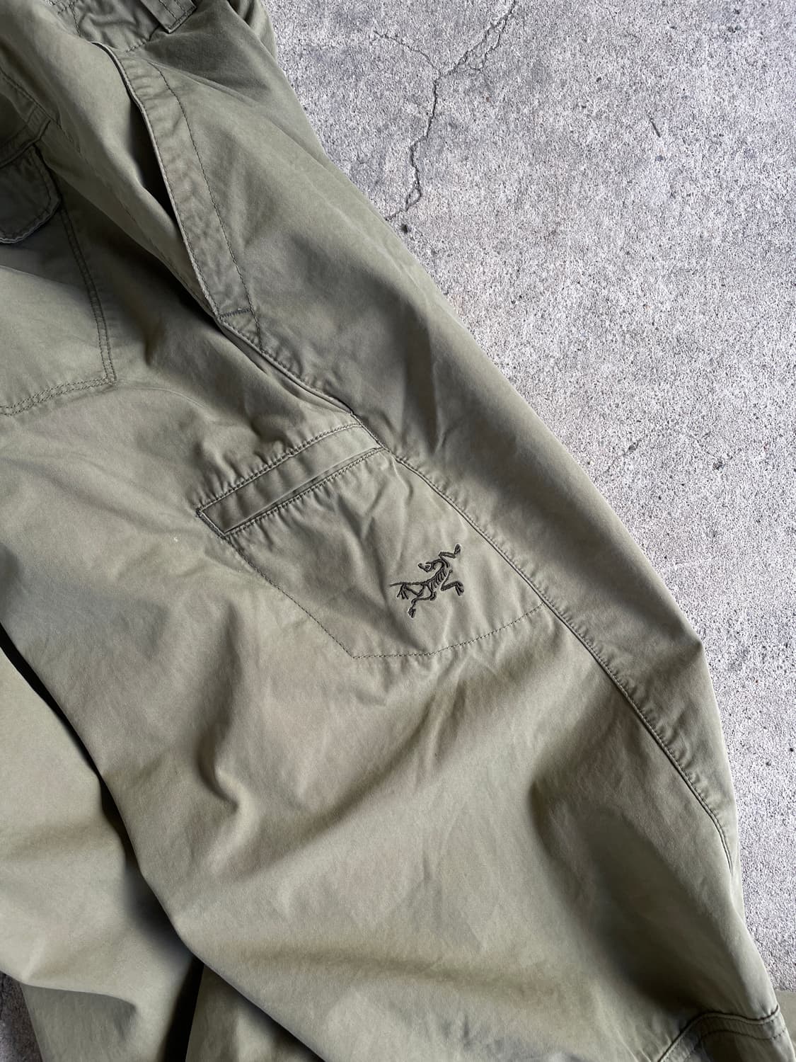 00s Arc’teryx Olive Cotton Pants 상품이미지6