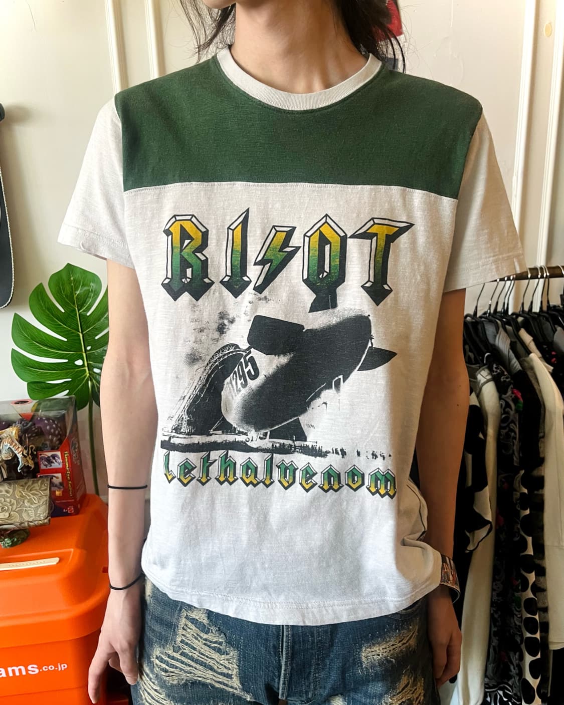 291295=Homme AC/DC Homage 1/2 T-Shirt 상품이미지2