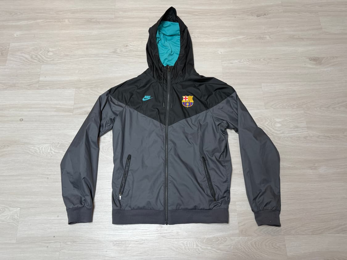 [S] 나이키 바르셀로나 스모크 그레이 윈드러너 우븐자켓 상품이미지1