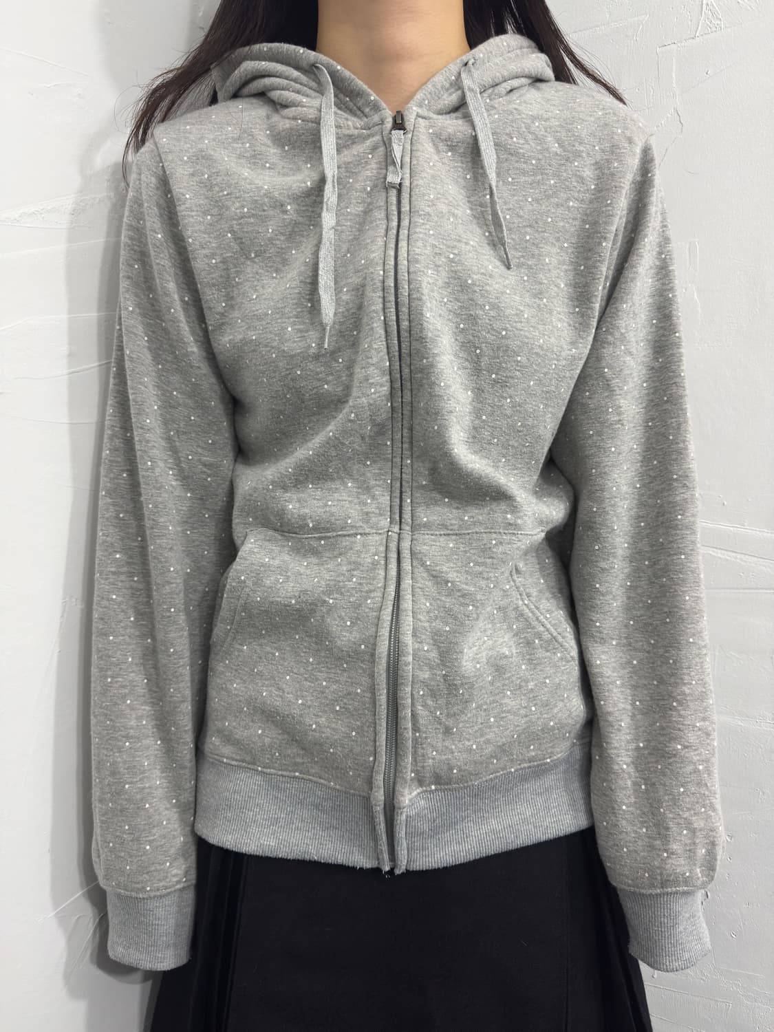 closshi dot hood zipup 상품이미지1