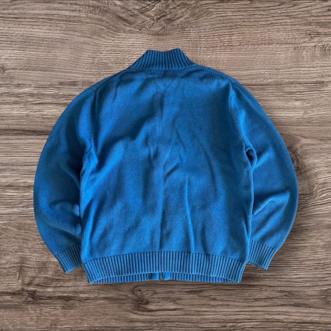 00s L.L.Bean Cotton Knit Zip-up 상품이미지3