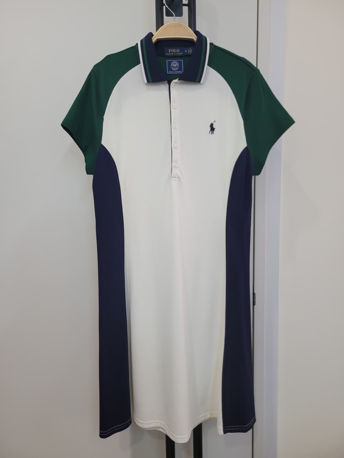 폴로 랄프로렌 윔블던 피케 숏 슬리브 드레스 원피스 M사이즈 상품이미지3