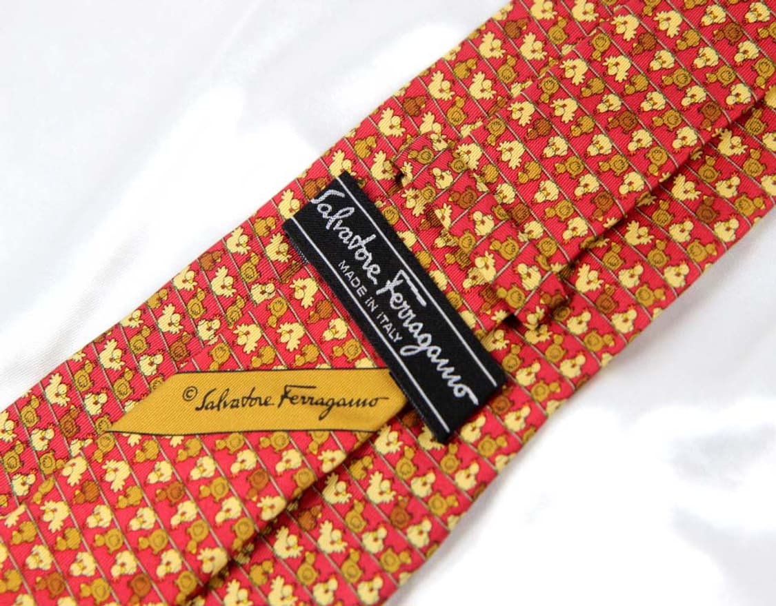 페라가모 9.3cm A등급 명품넥타이 상품이미지3