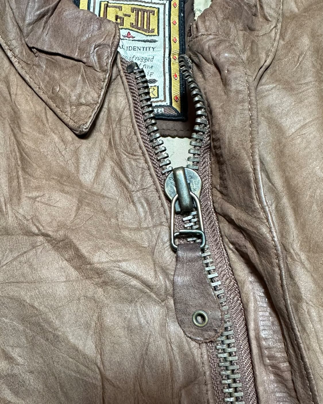 G-3 리얼 레더 A-2 플라이트 자켓 상품이미지6