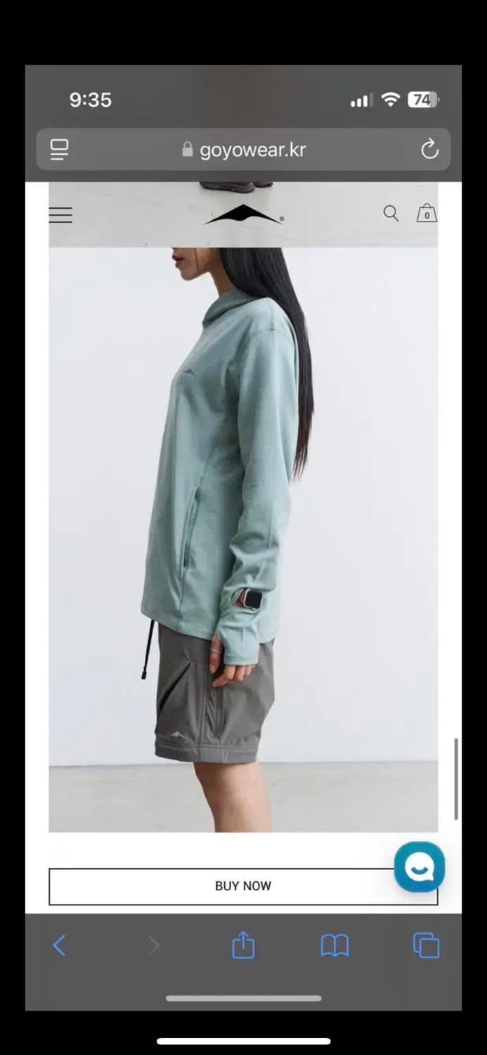 고요웨어 후디 후드 에어리 L 라지 상품이미지4