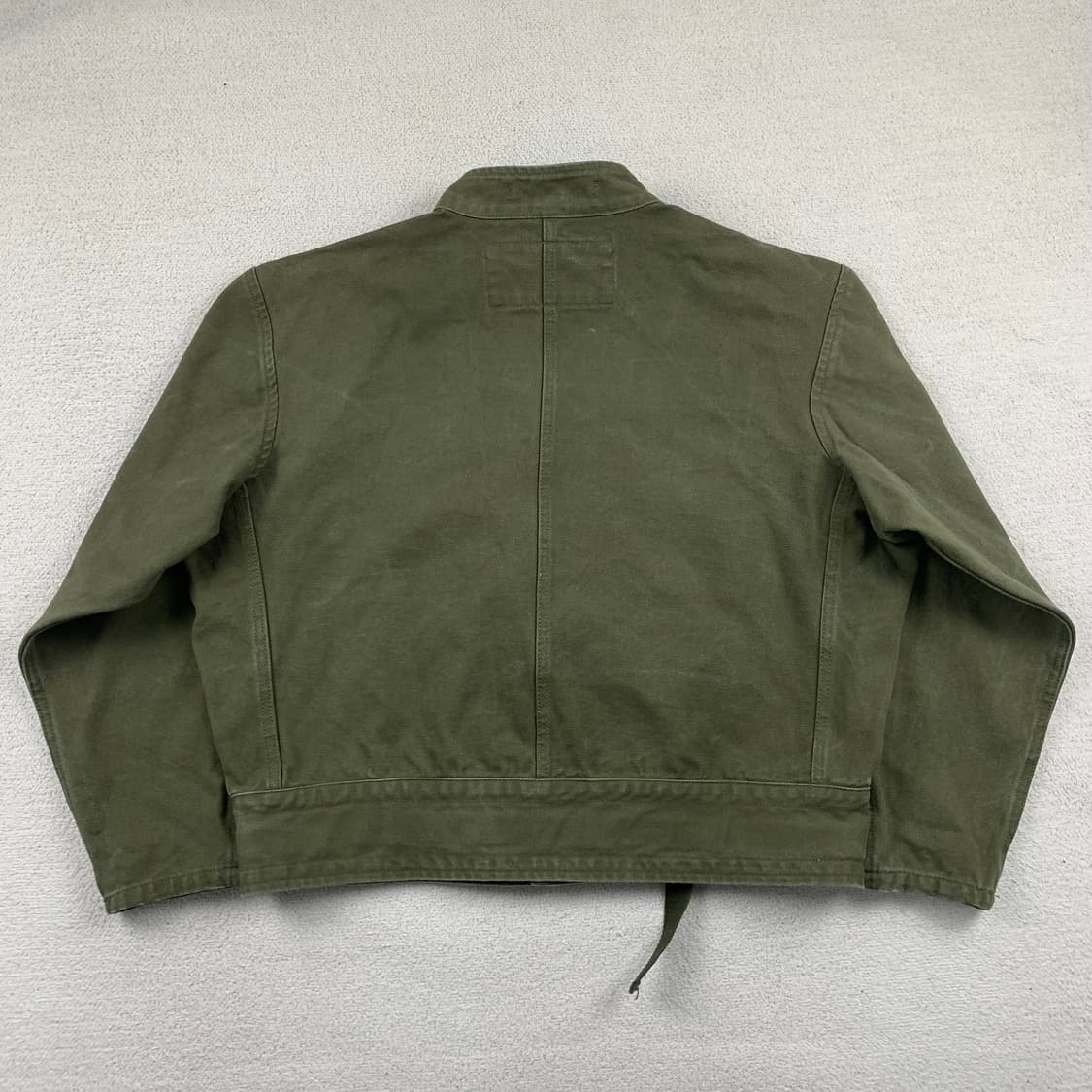 메이든 클로딩 스웨덴 복각 모터사이클 자켓 올리브  상품이미지3