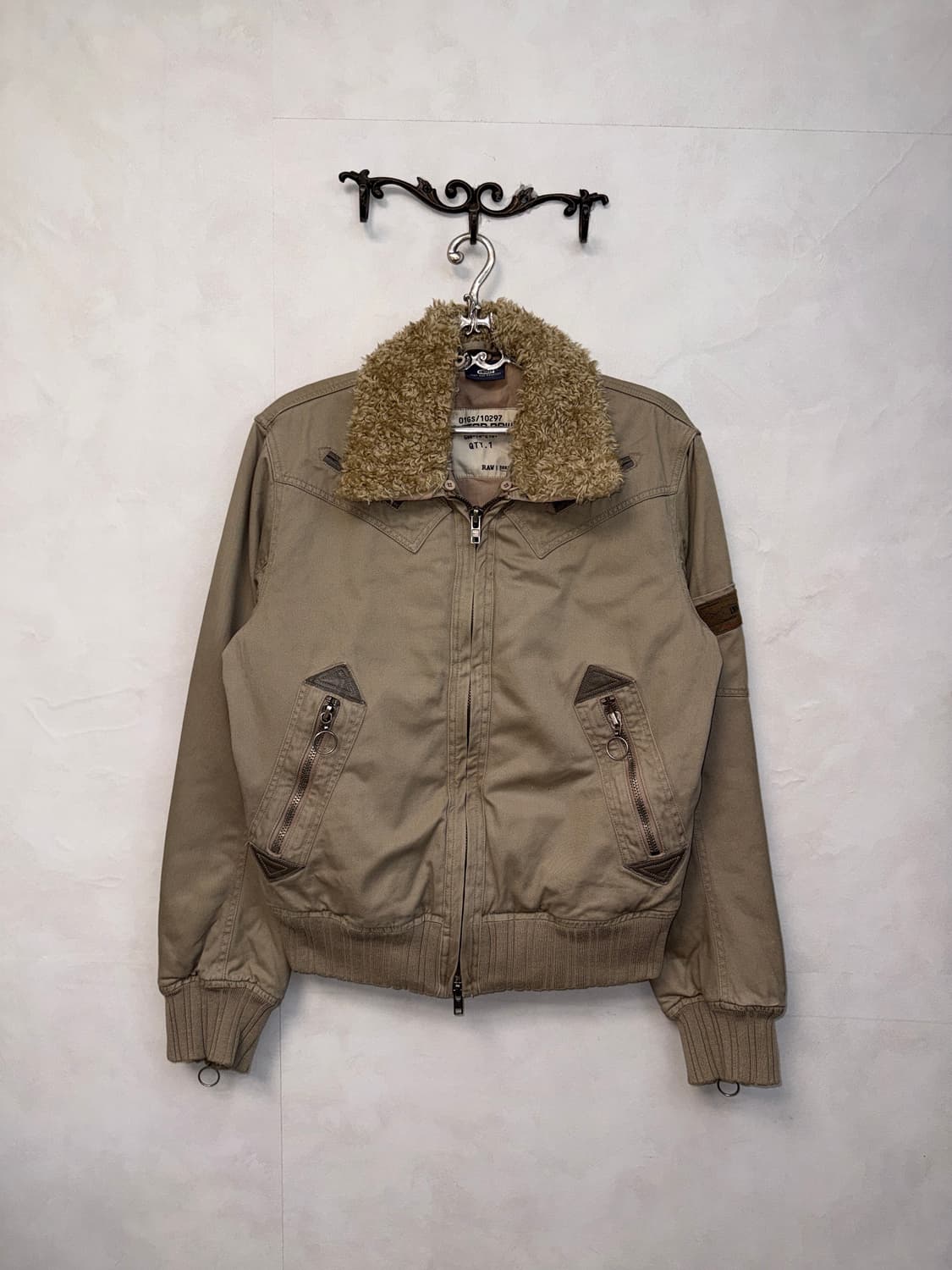 G-Star raw beige two ways cotton bomber  상품이미지1