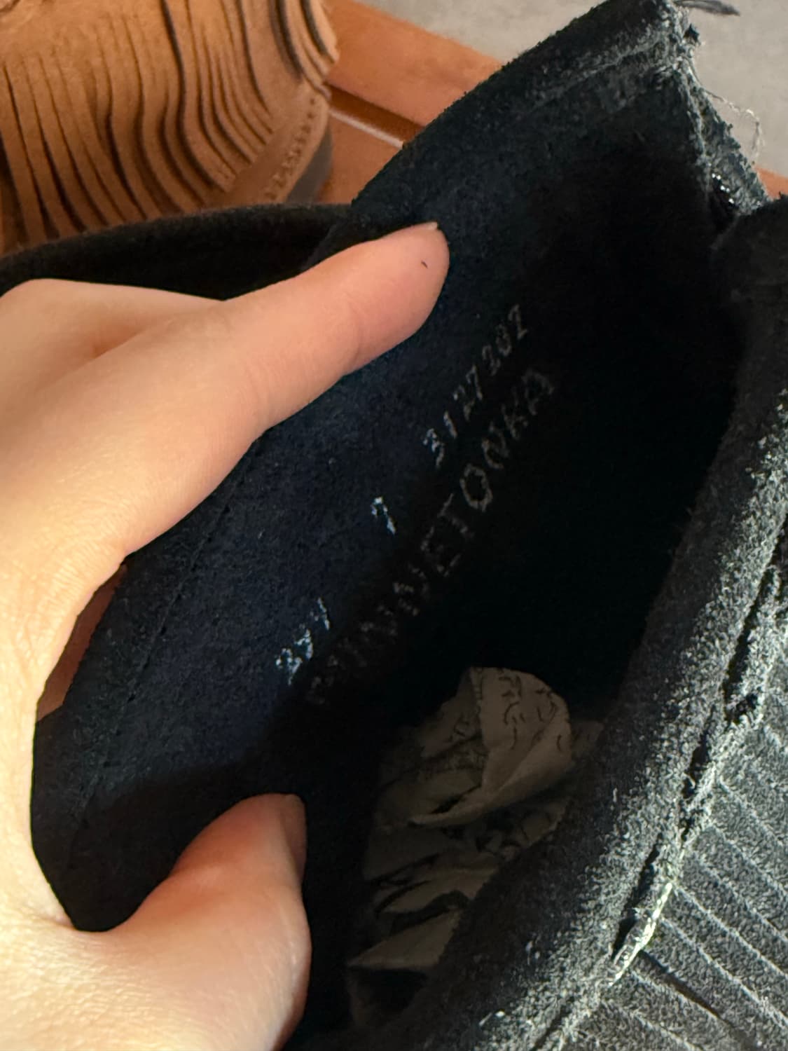 미네통카 스웨이트 웨스턴 프린지부츠 상품이미지6