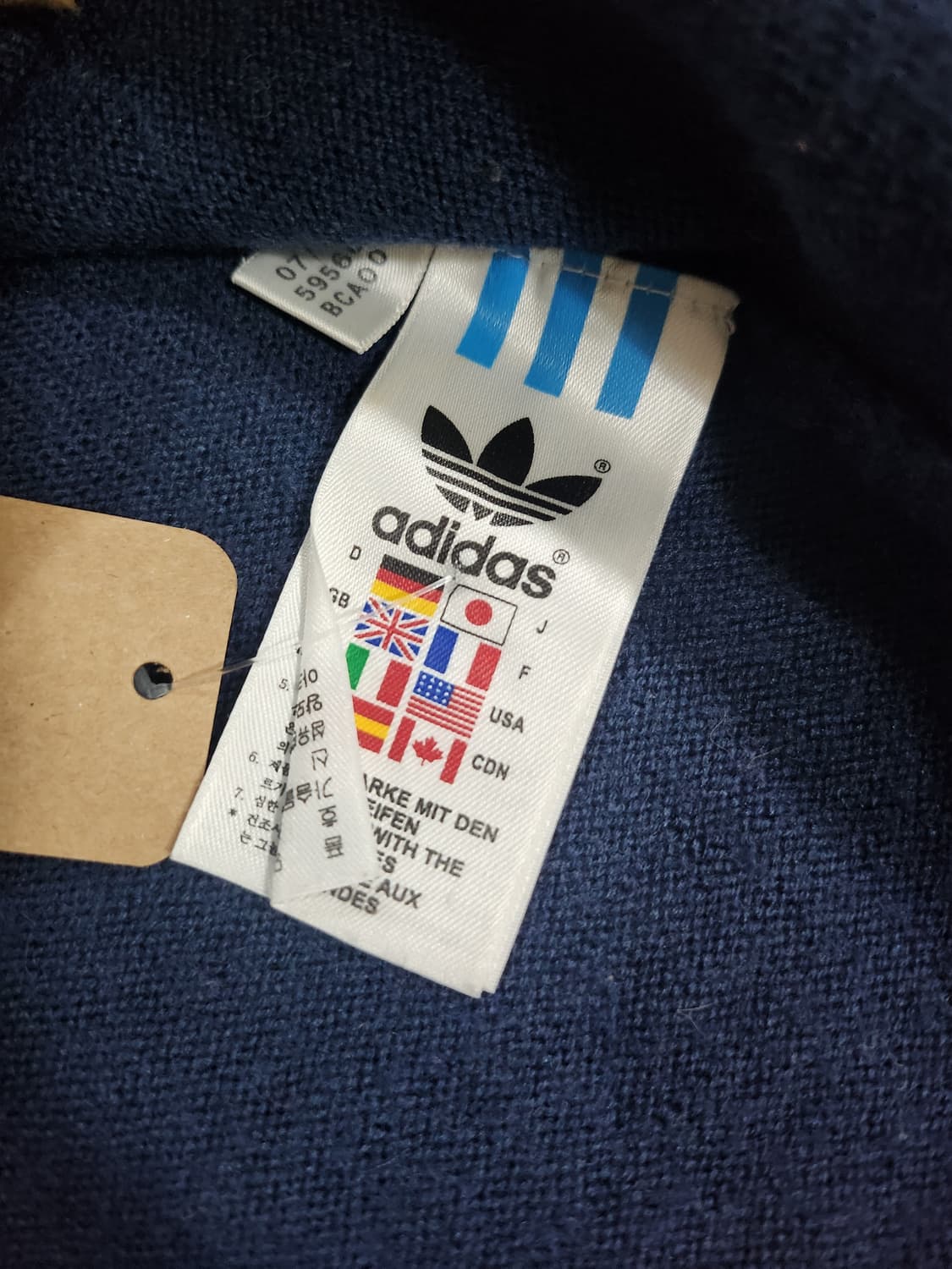 //아디다스 컬러 포인트 터틀넥 니트 원피스 S 상품이미지6