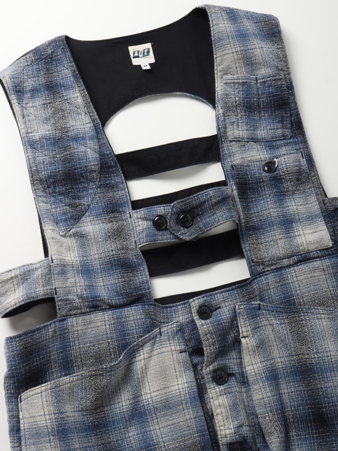 AiE Game Vest Shadow Plaid Flannel 상품이미지9